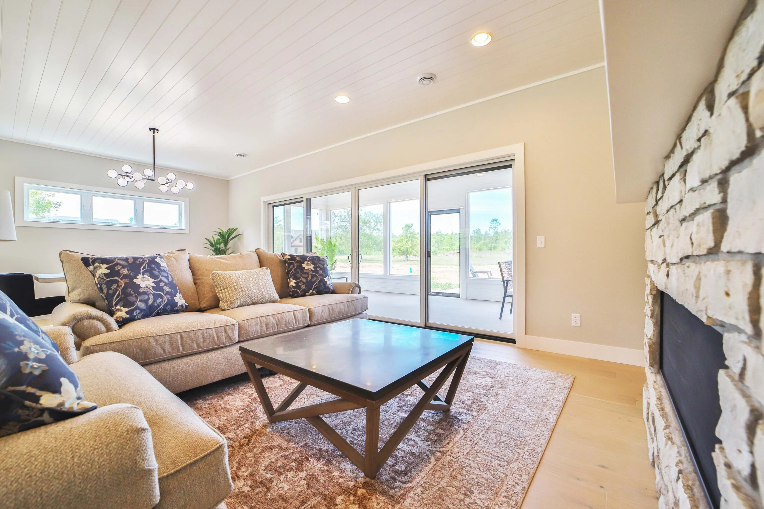 Living Room & Screen Porch