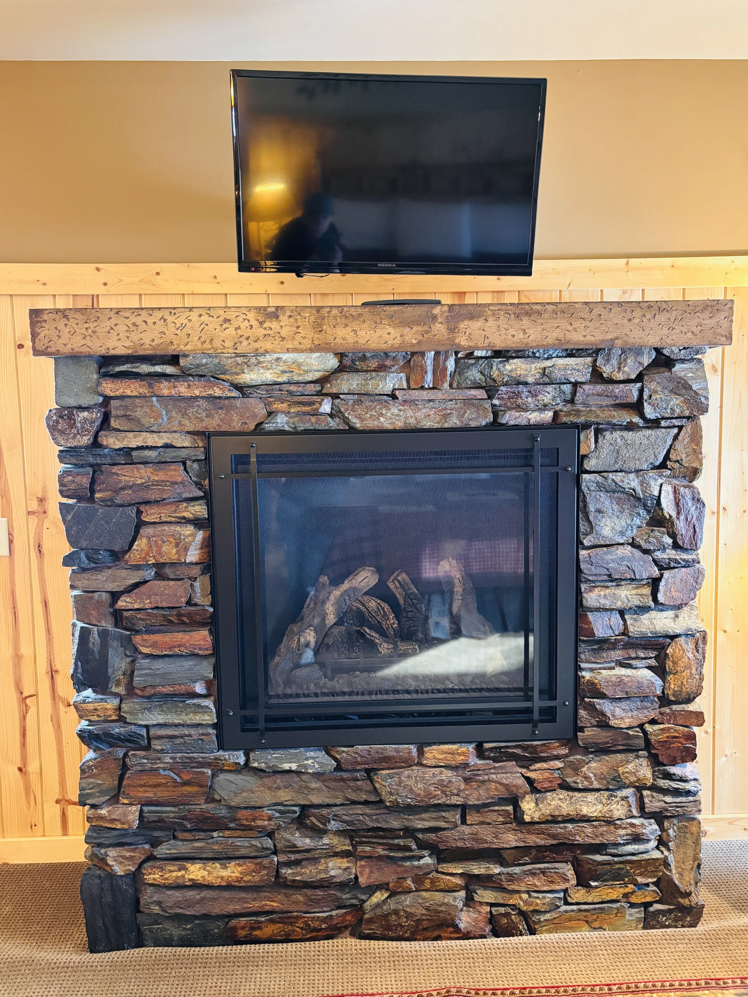 BEDROOM 3 - Second Floor: King Master Suite / Gas Fireplace