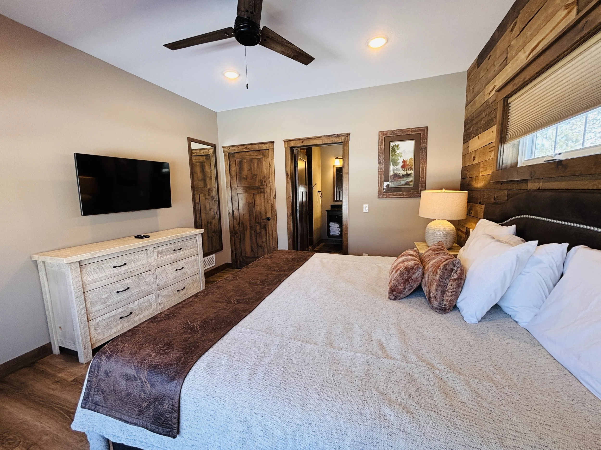 BEDROOM 2 - Main Floor: King Suite