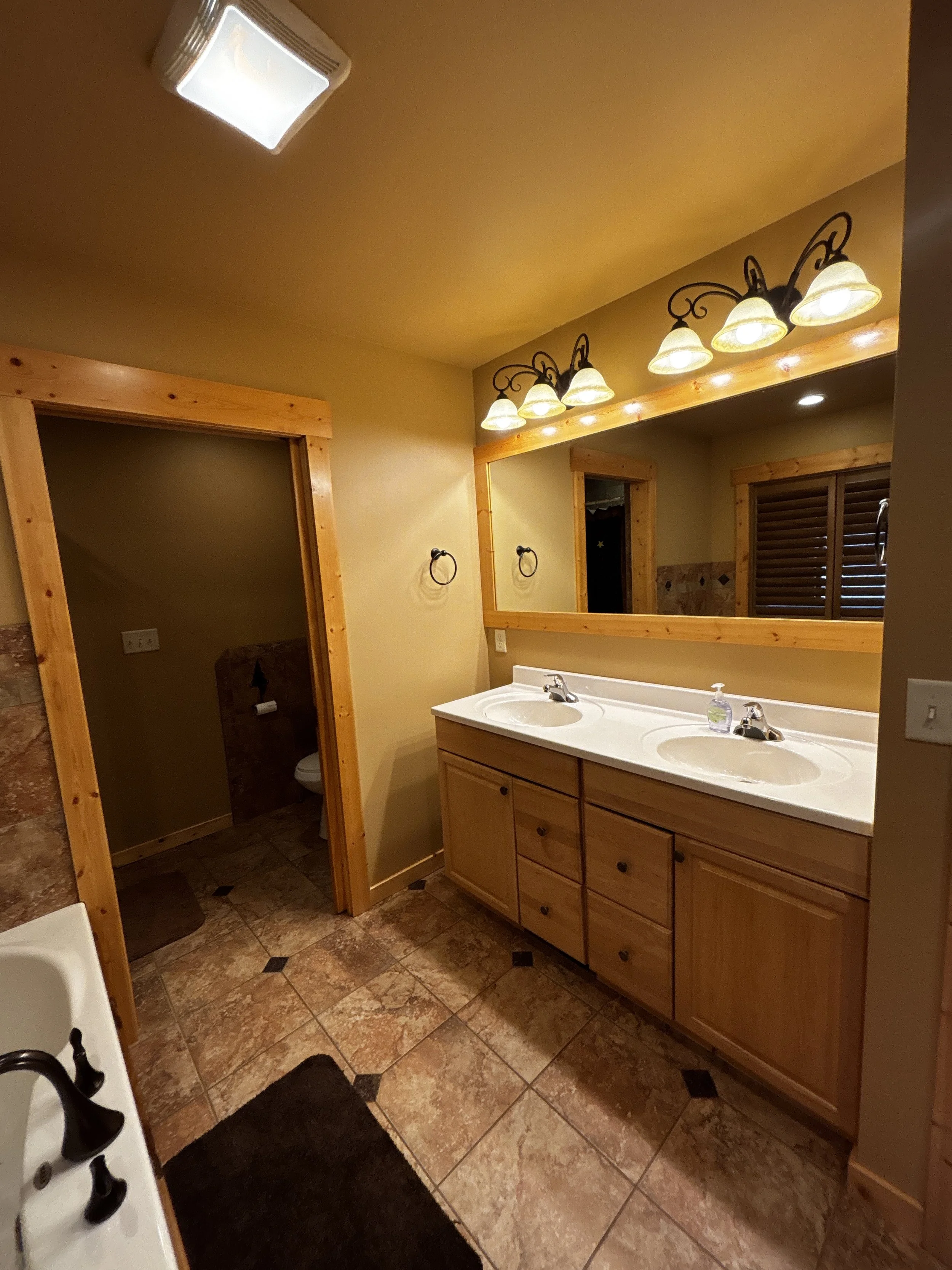 Second Floor: Bedroom 3 - King Master Suite / Vanity