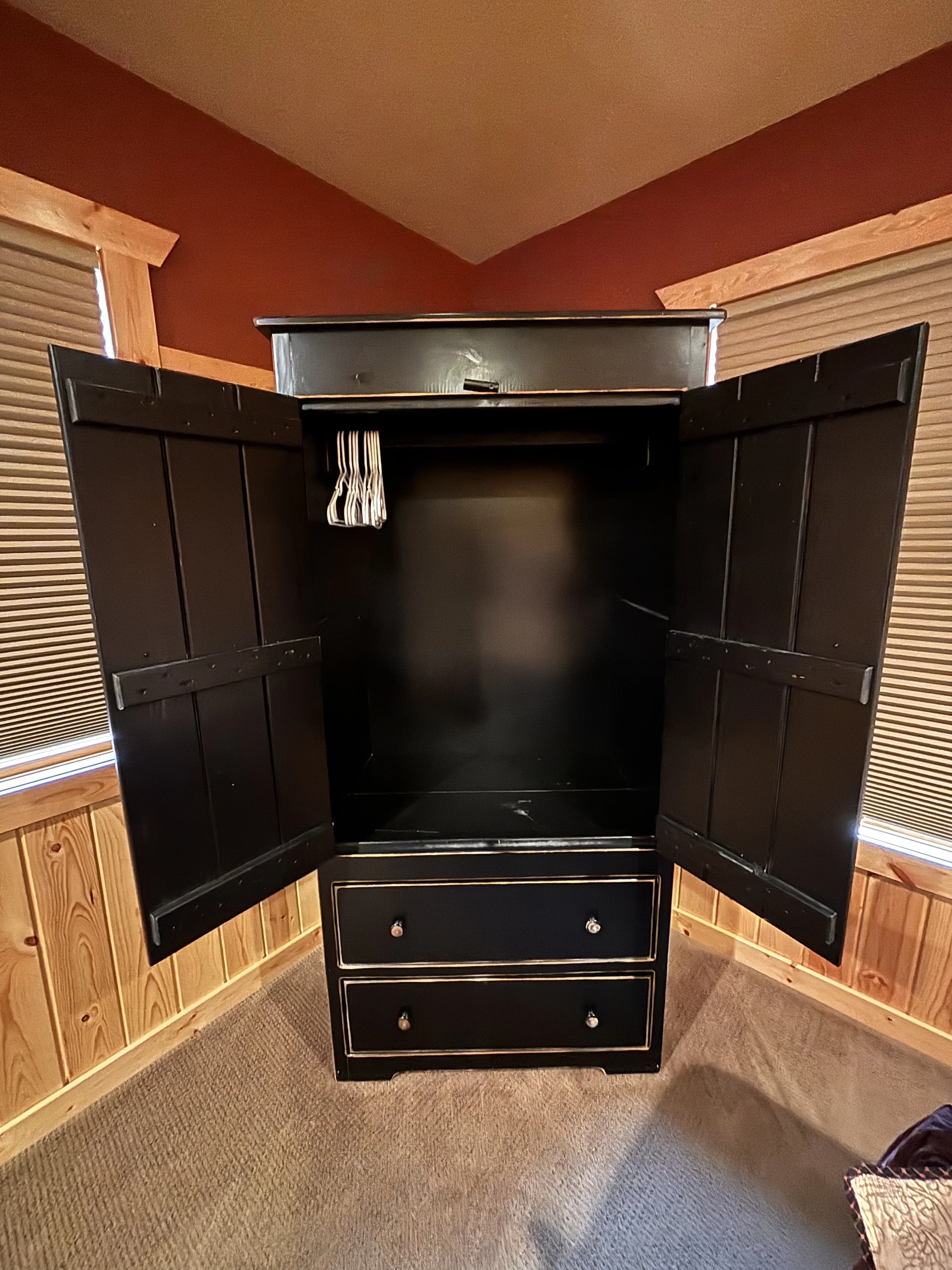 BEDROOM 2 - Second Floor: King Suite / Armoire