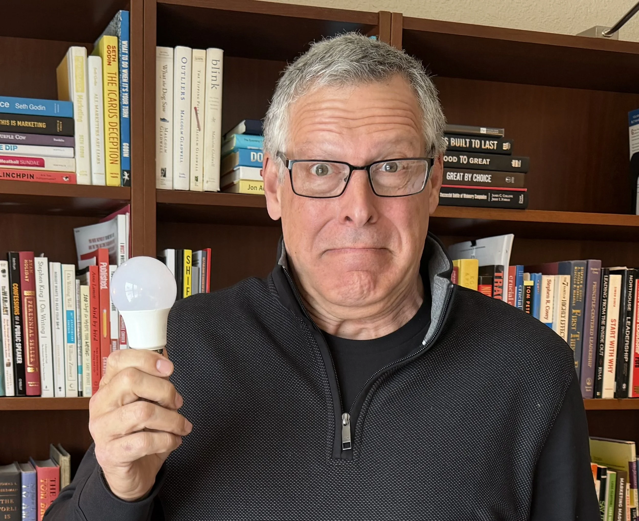 How many perfect men does it take to screw in a light bulb?