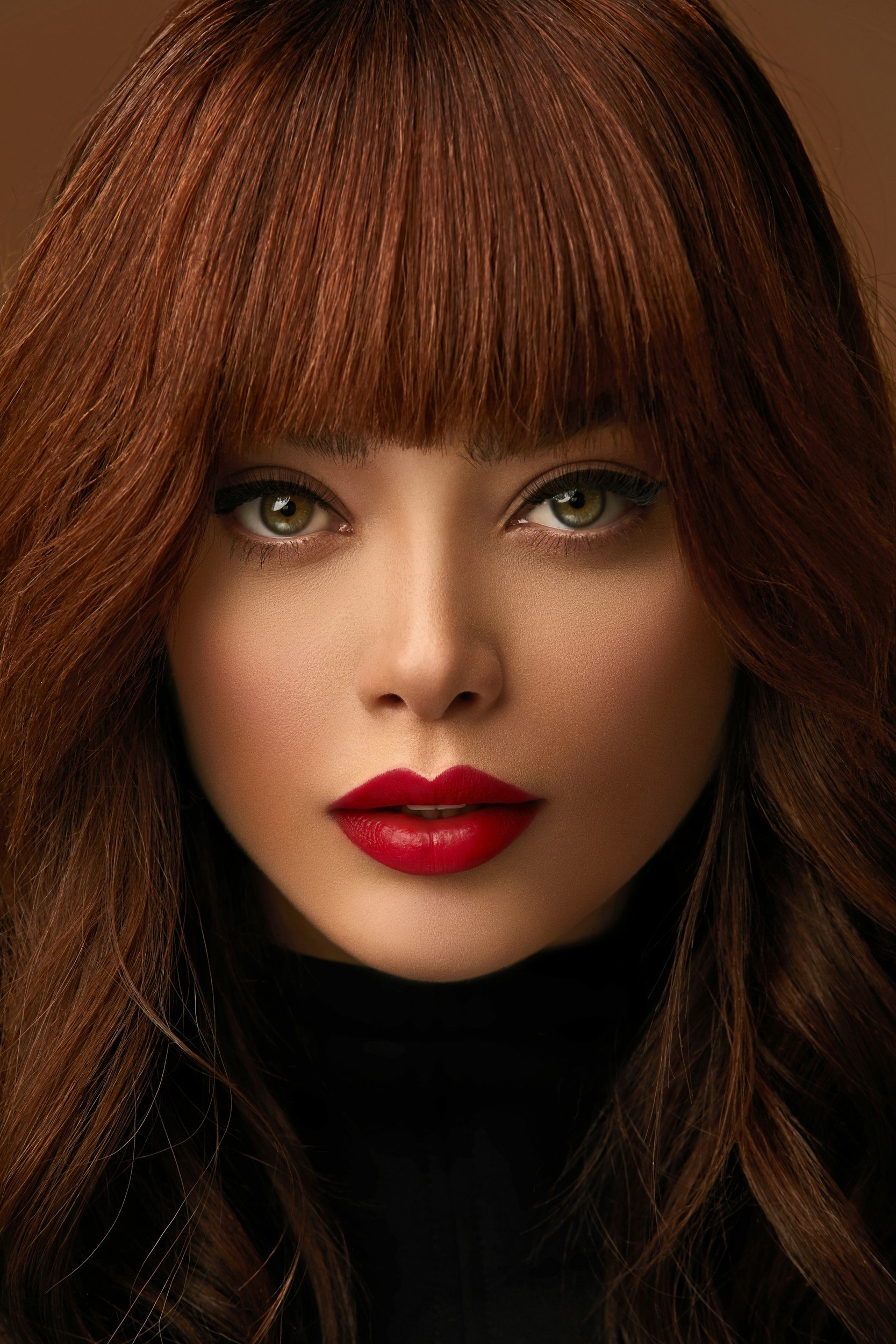 Woman looking at camera