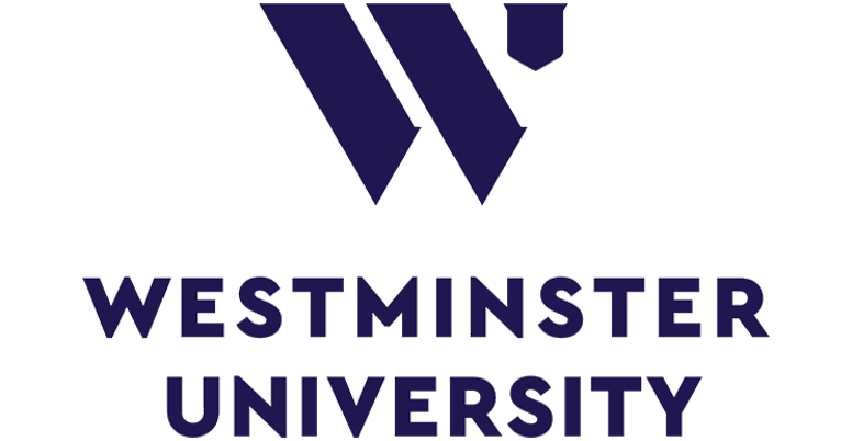 Westminster University logo with a large purple 'W' and the text 'Westminster University' beneath it.