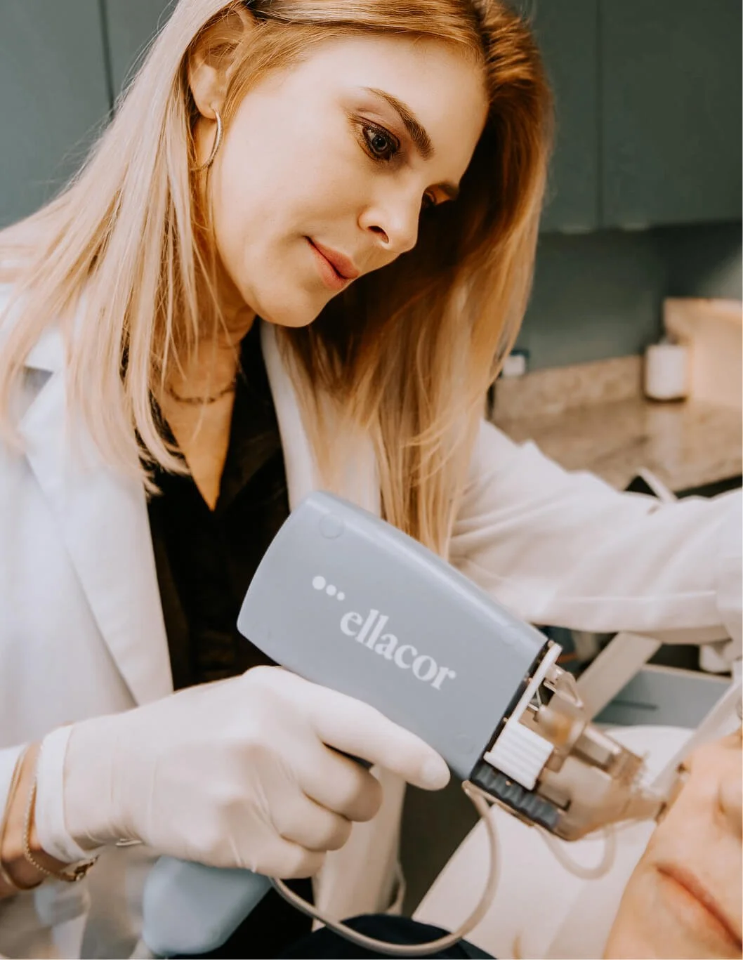 Ellacor micro-coring treatment