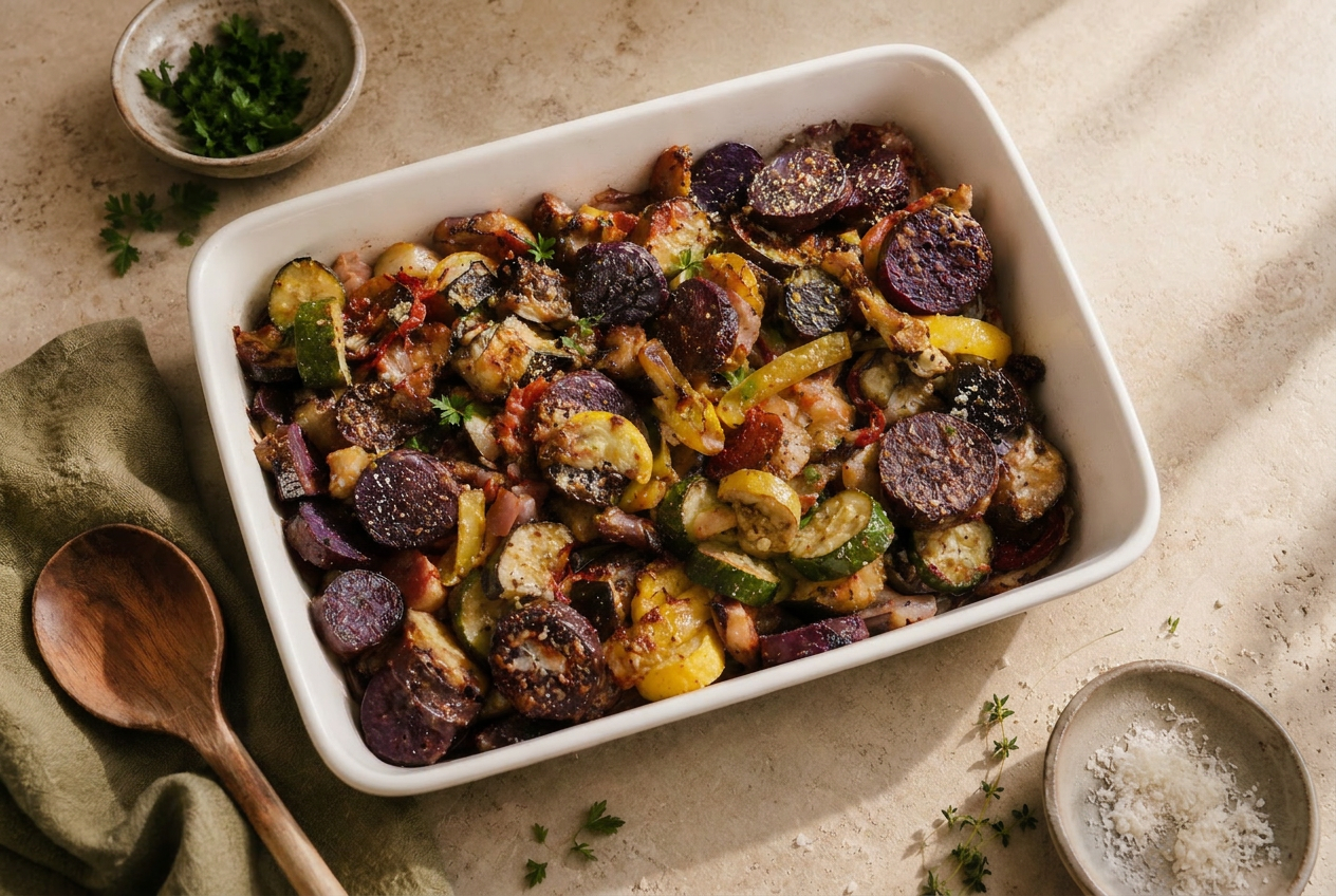 Italian Garden Organic Vegetable Bake