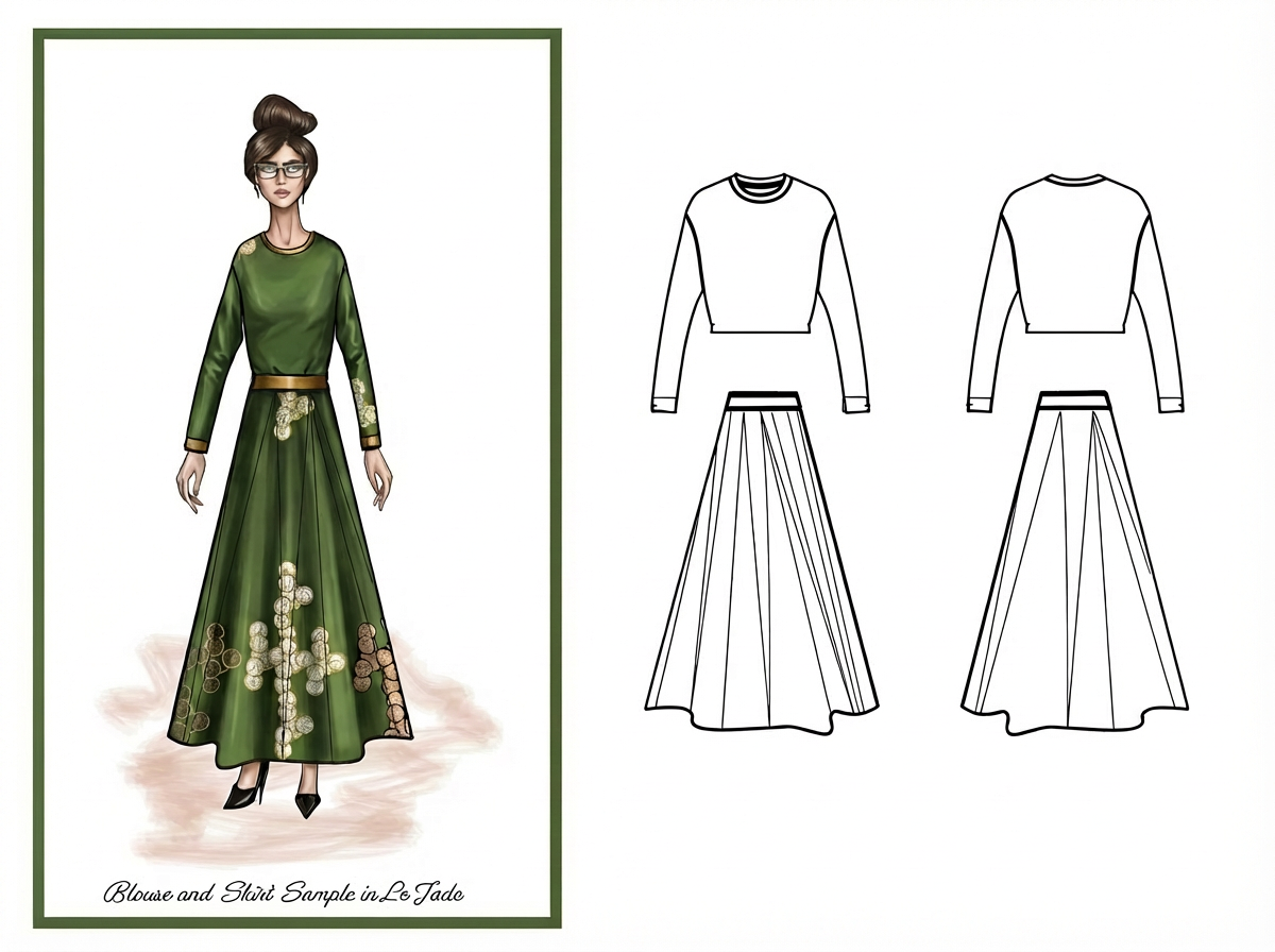 Raychel Fox fashion Le Jade