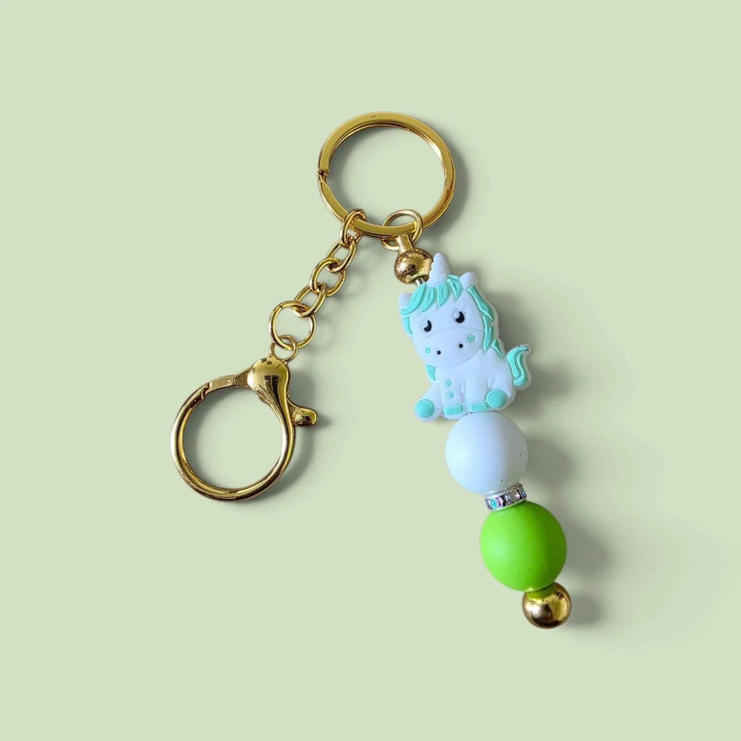 Unicorn keyring