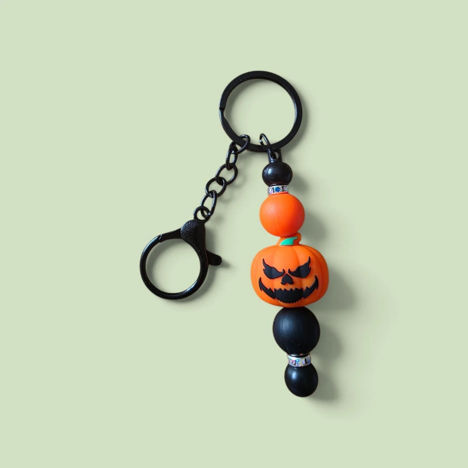 Pumpkin keyring