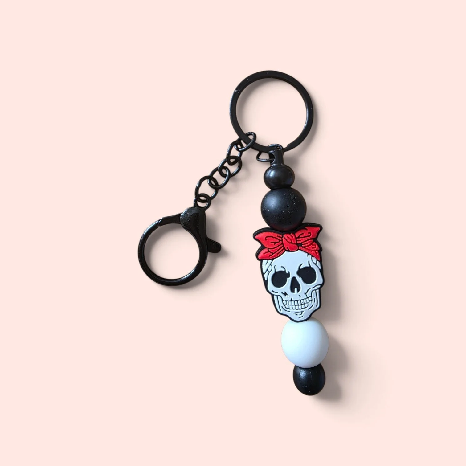 Skull keyring