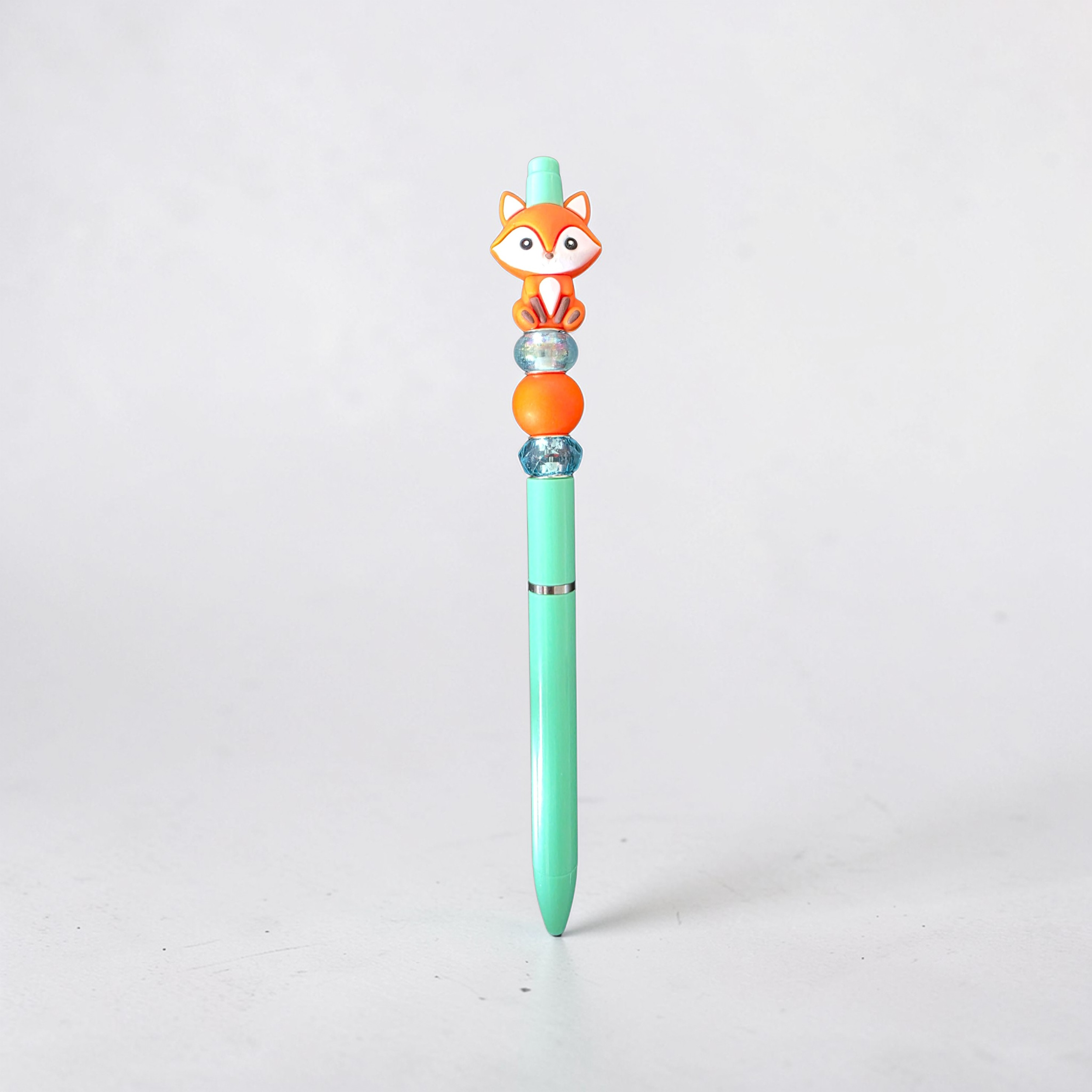 Fox charm pen