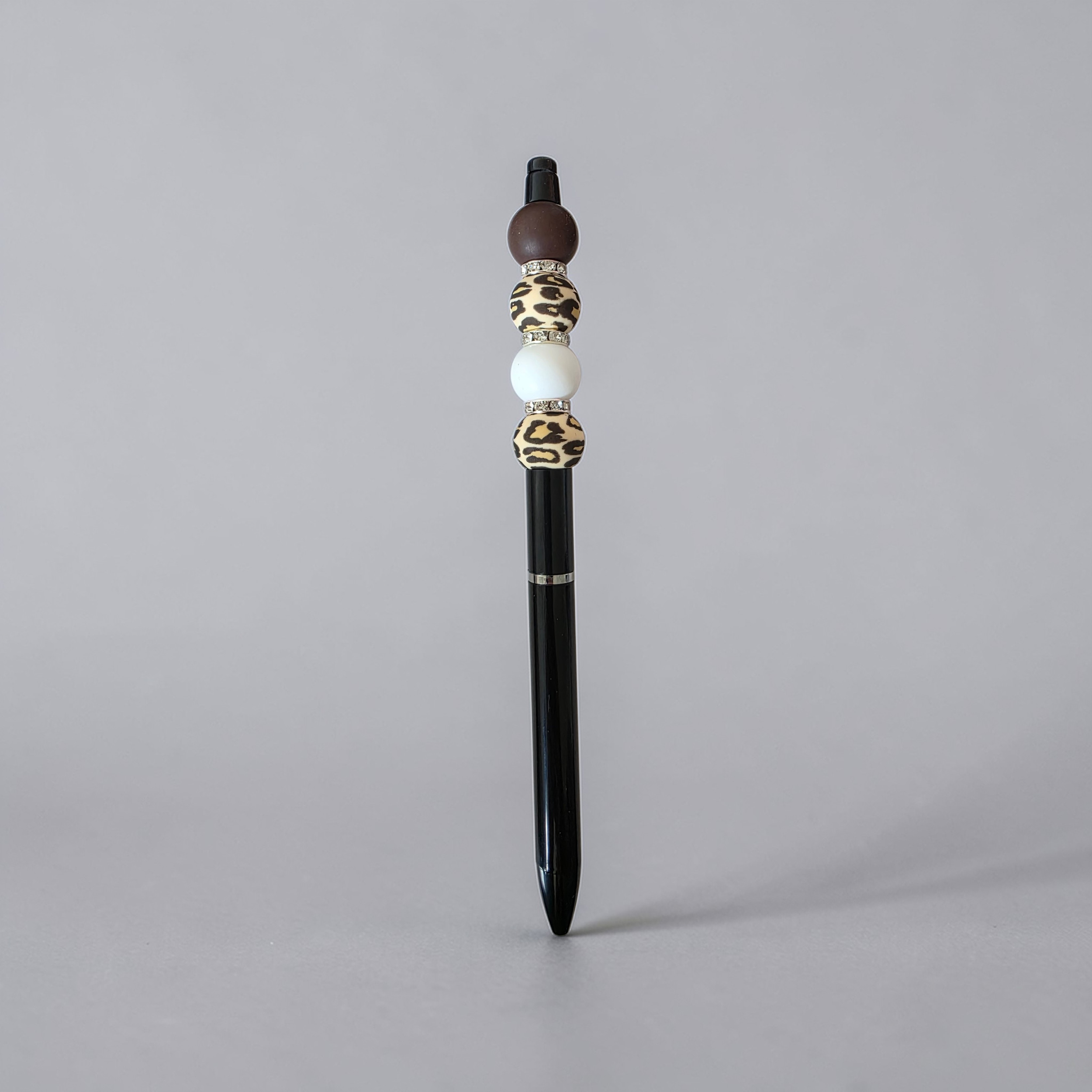 Beaded charm pen