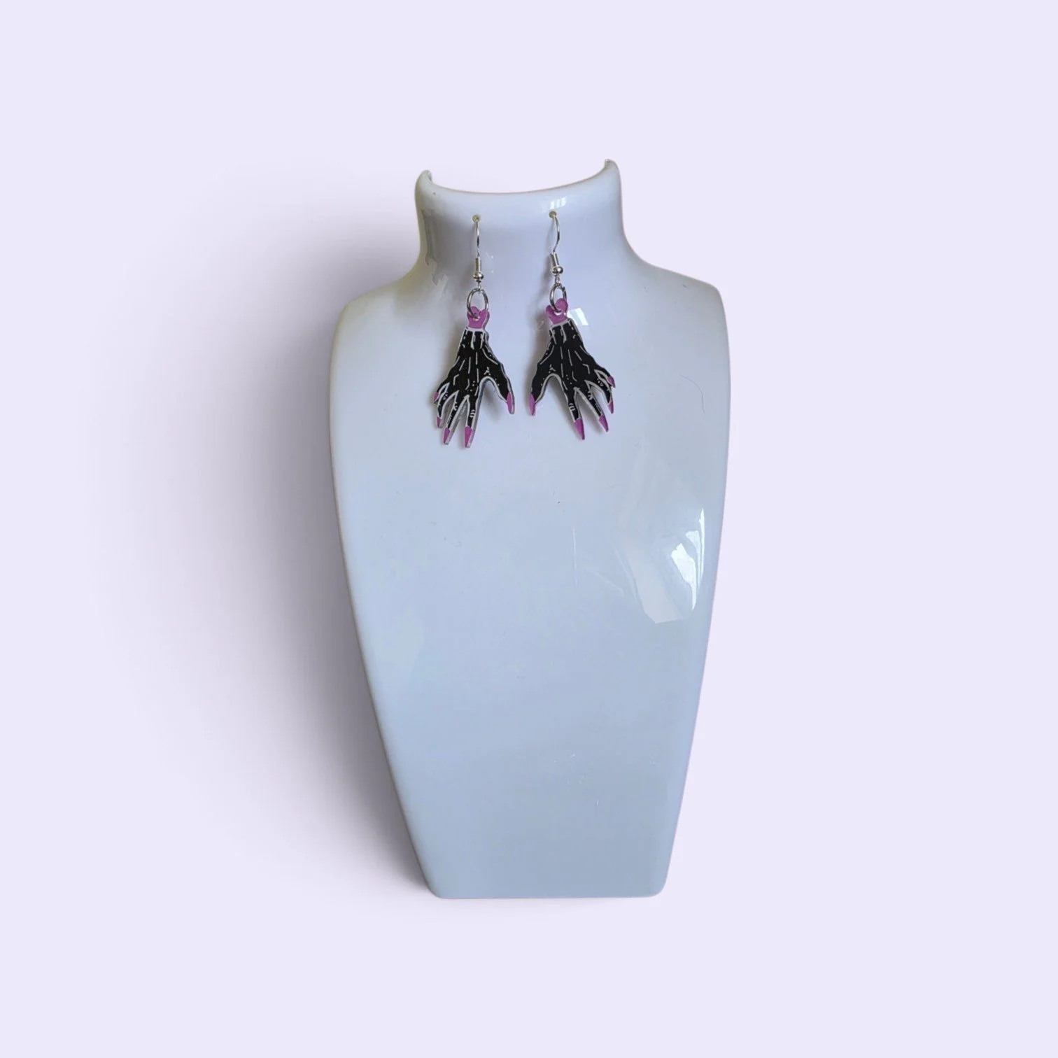 Halloween hands earrings