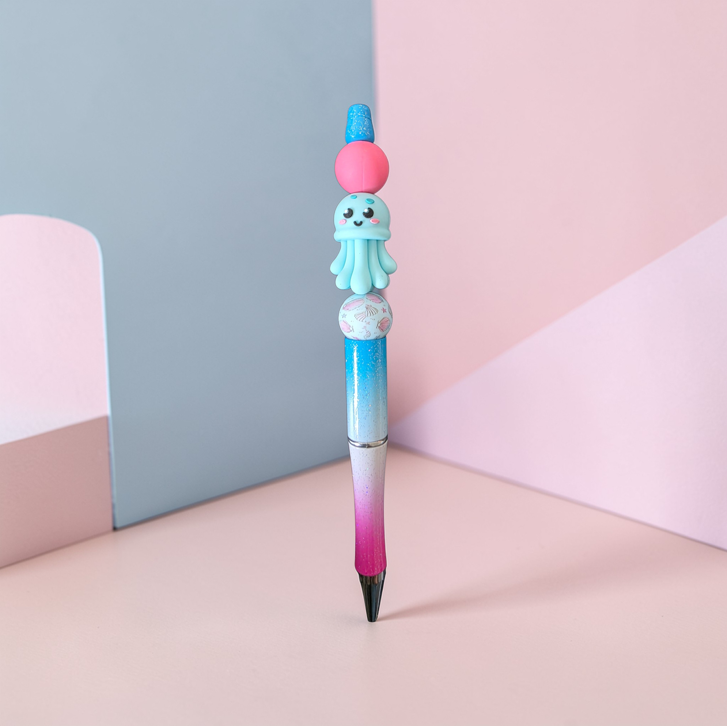 Jellyfish charm pen