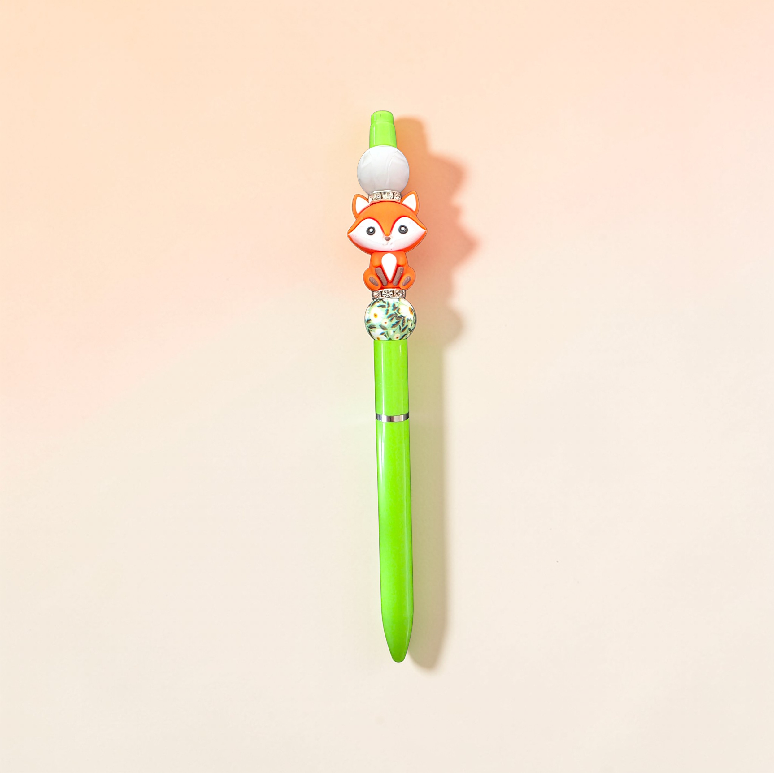 Fox charm pen