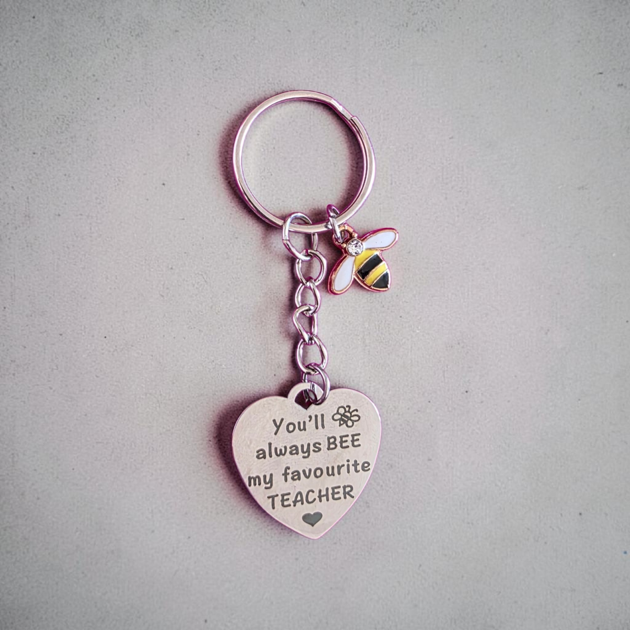 Teacher keyring