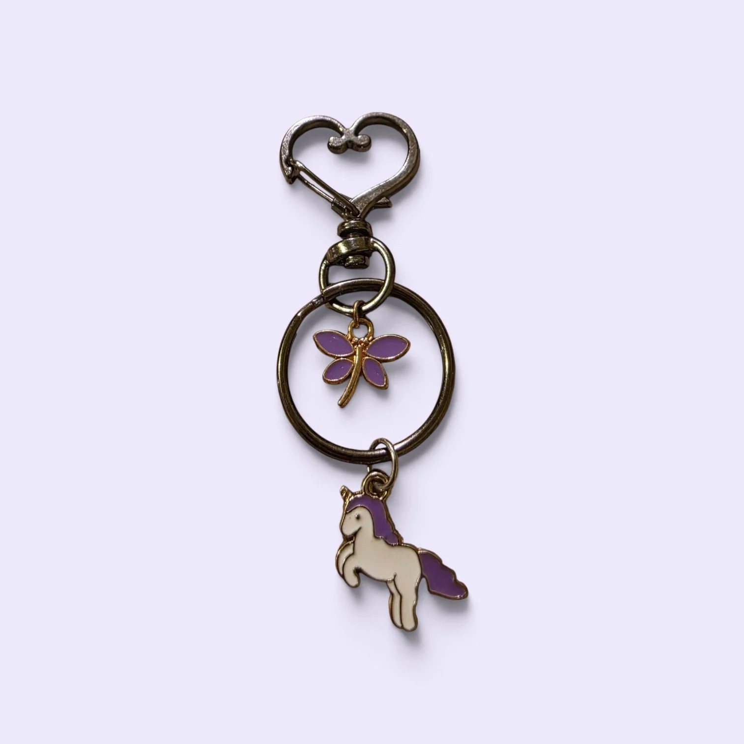 Unicorn keyring