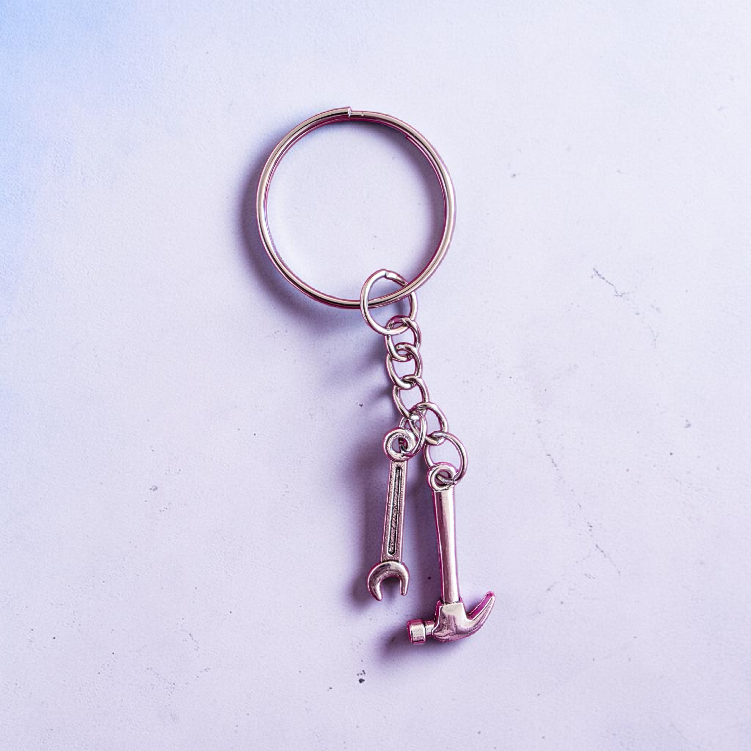 Tool charms keyring