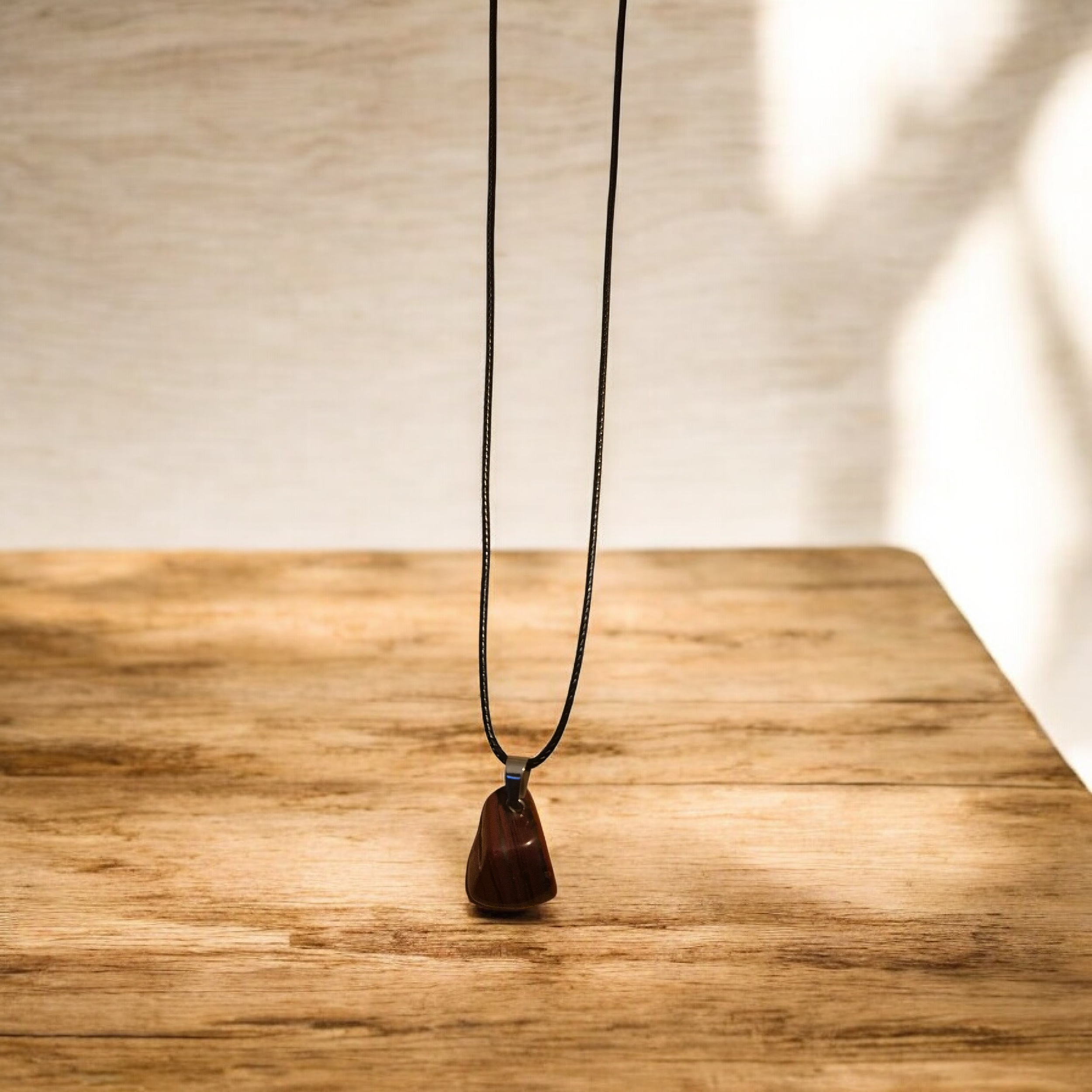 Red Jasper Stone pendant necklace
