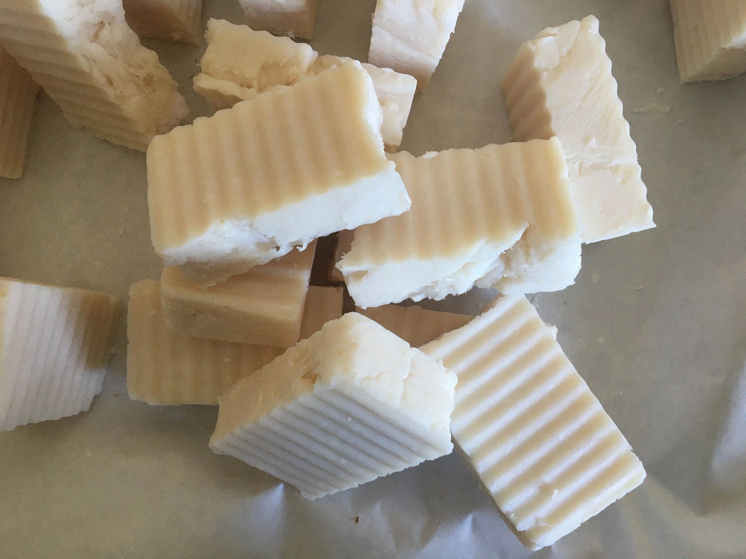 Vegan Patchouli Rosemary Shampoo Bar made with creamy Cocoa Butter