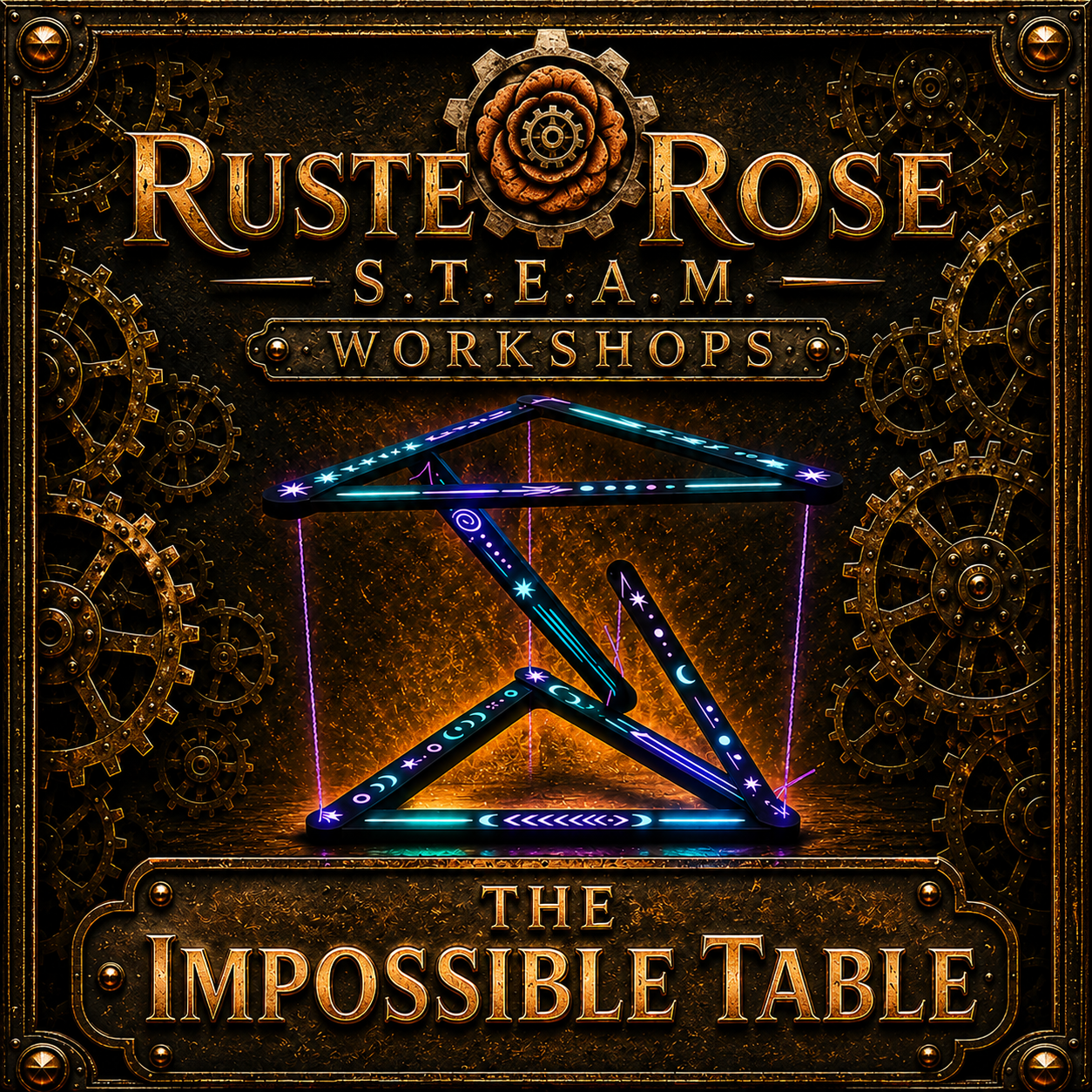 Saturday July 25, 2026 | S.T.E.A.M. Workshop: The Impossible Table