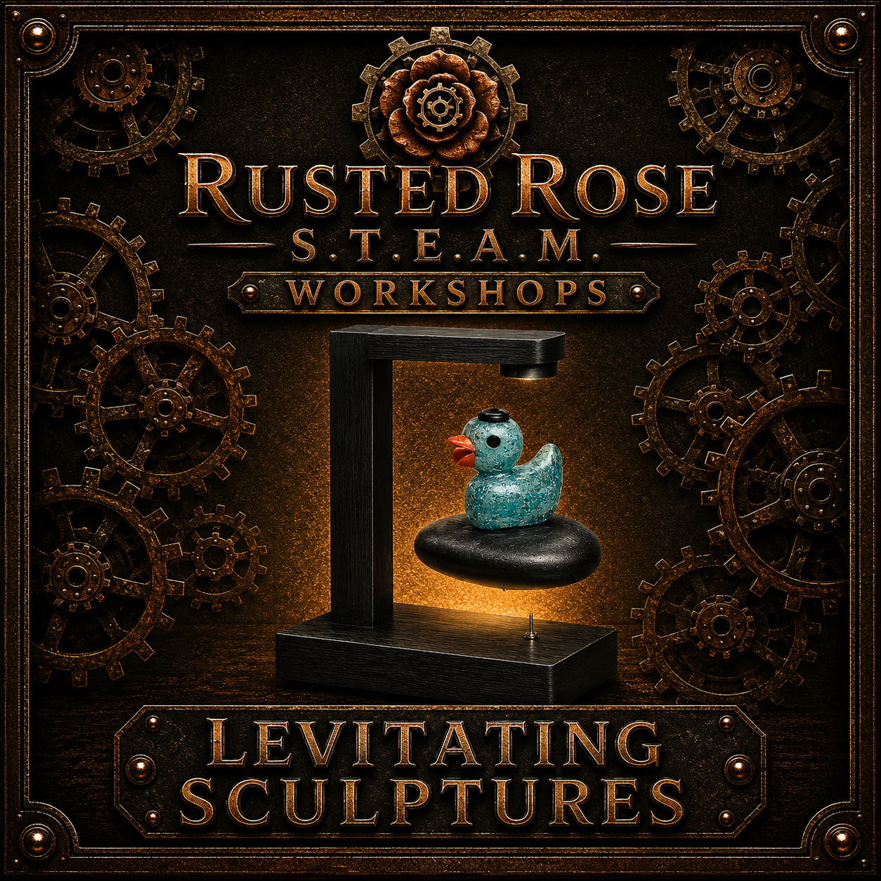 Saturday July 18, 2026 | S.T.E.A.M. Workshop: Levitating Sculptures