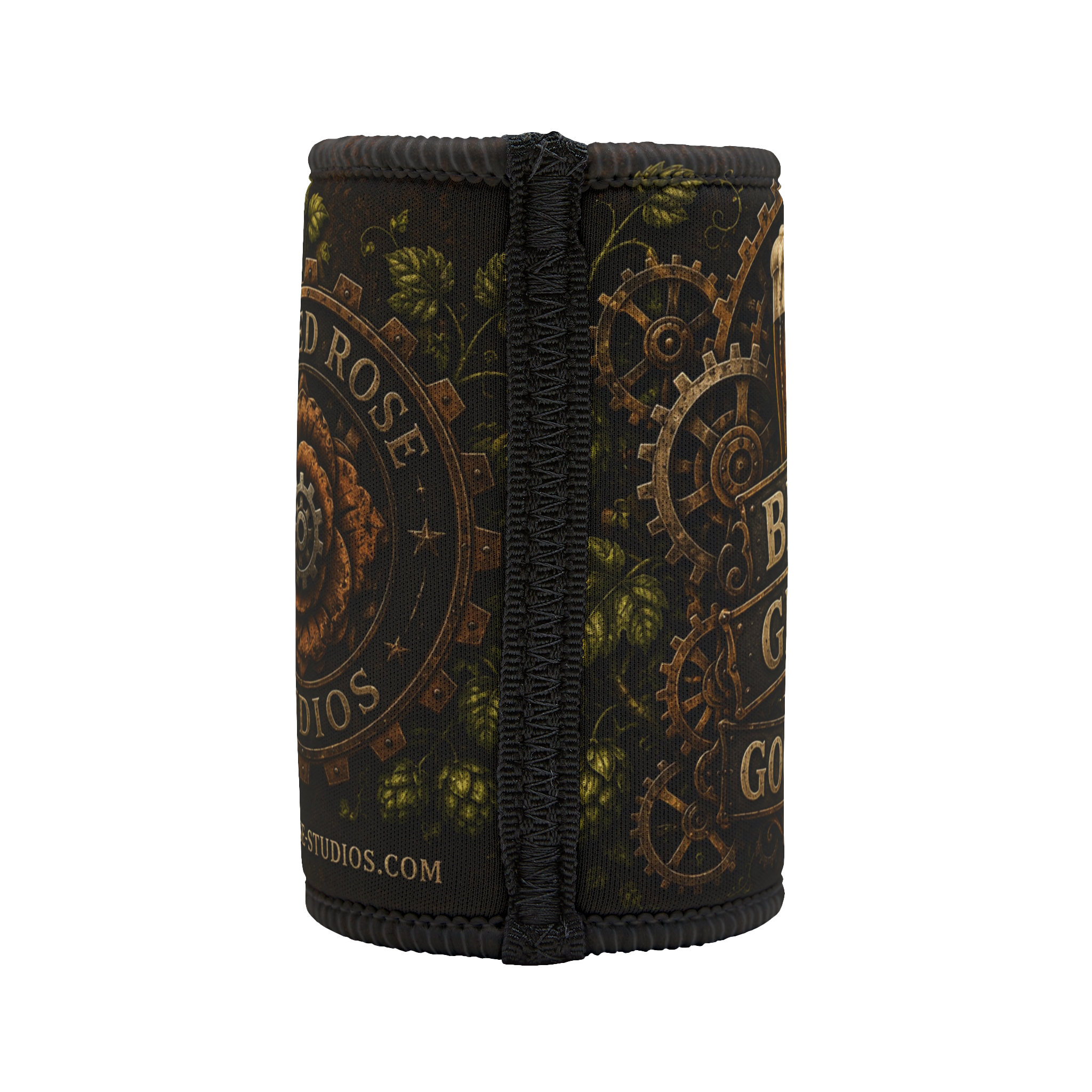Beers and Gears - Printify - Beer Koozie Back.png