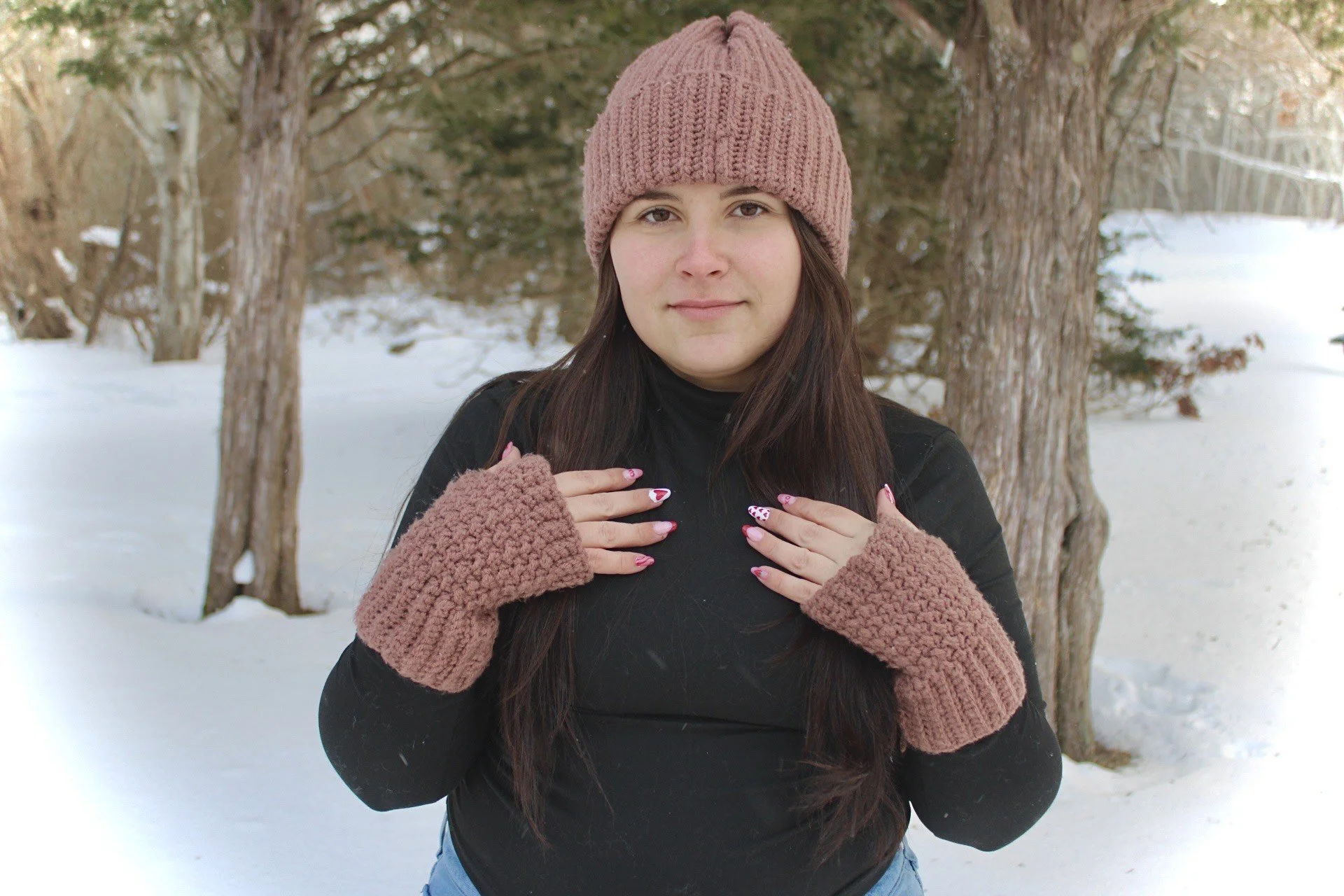 Custom Color Fingerless Gloves