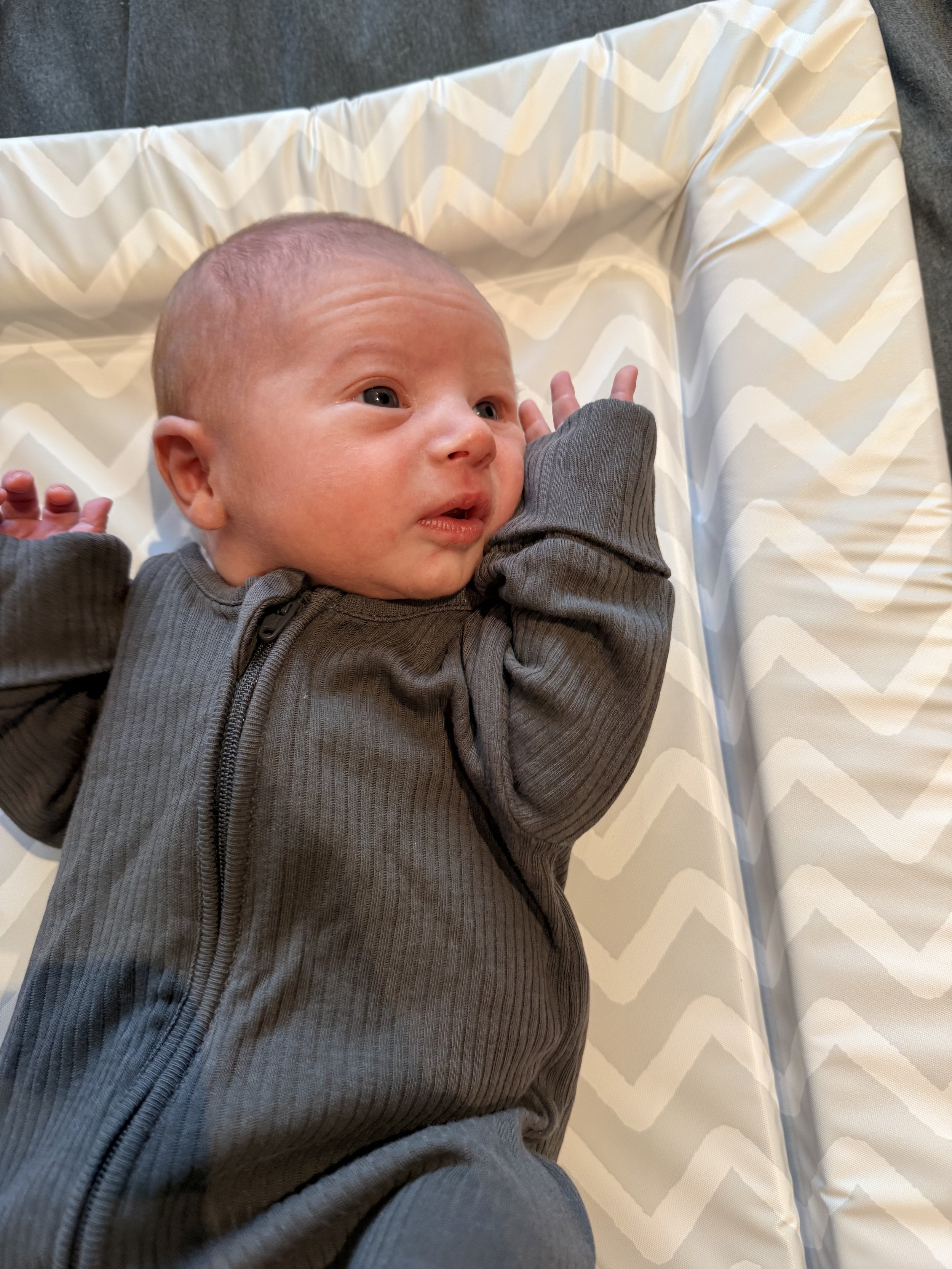 Baby Myles born in March