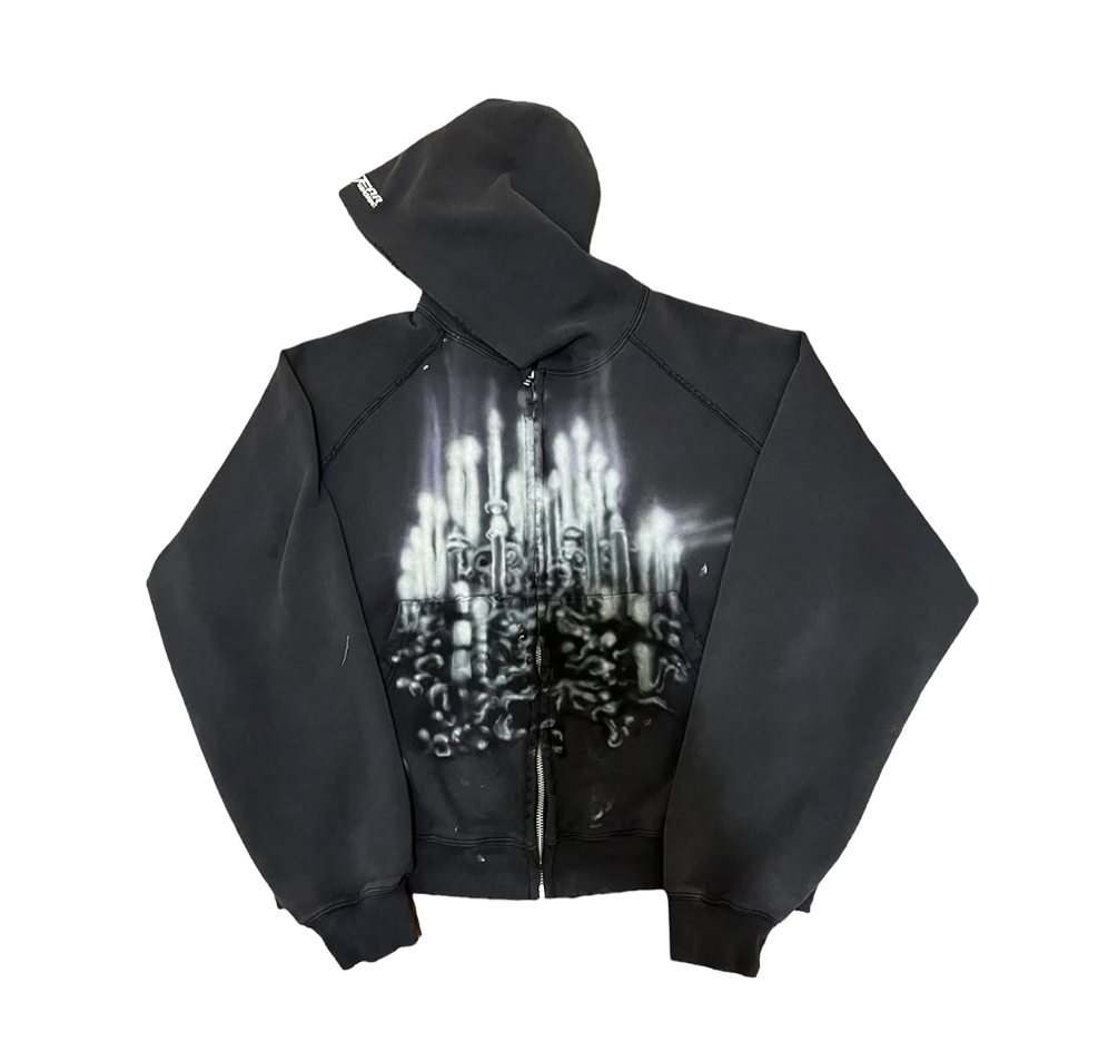 Airbrushed Chandelier Hoodie