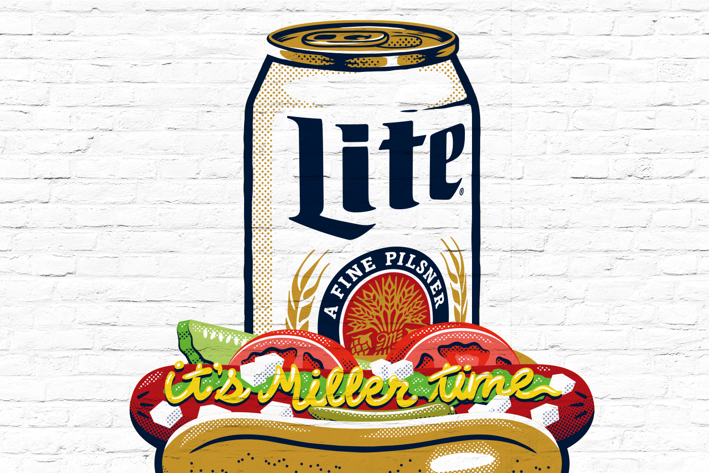 Miller Lite & Vienna Beef