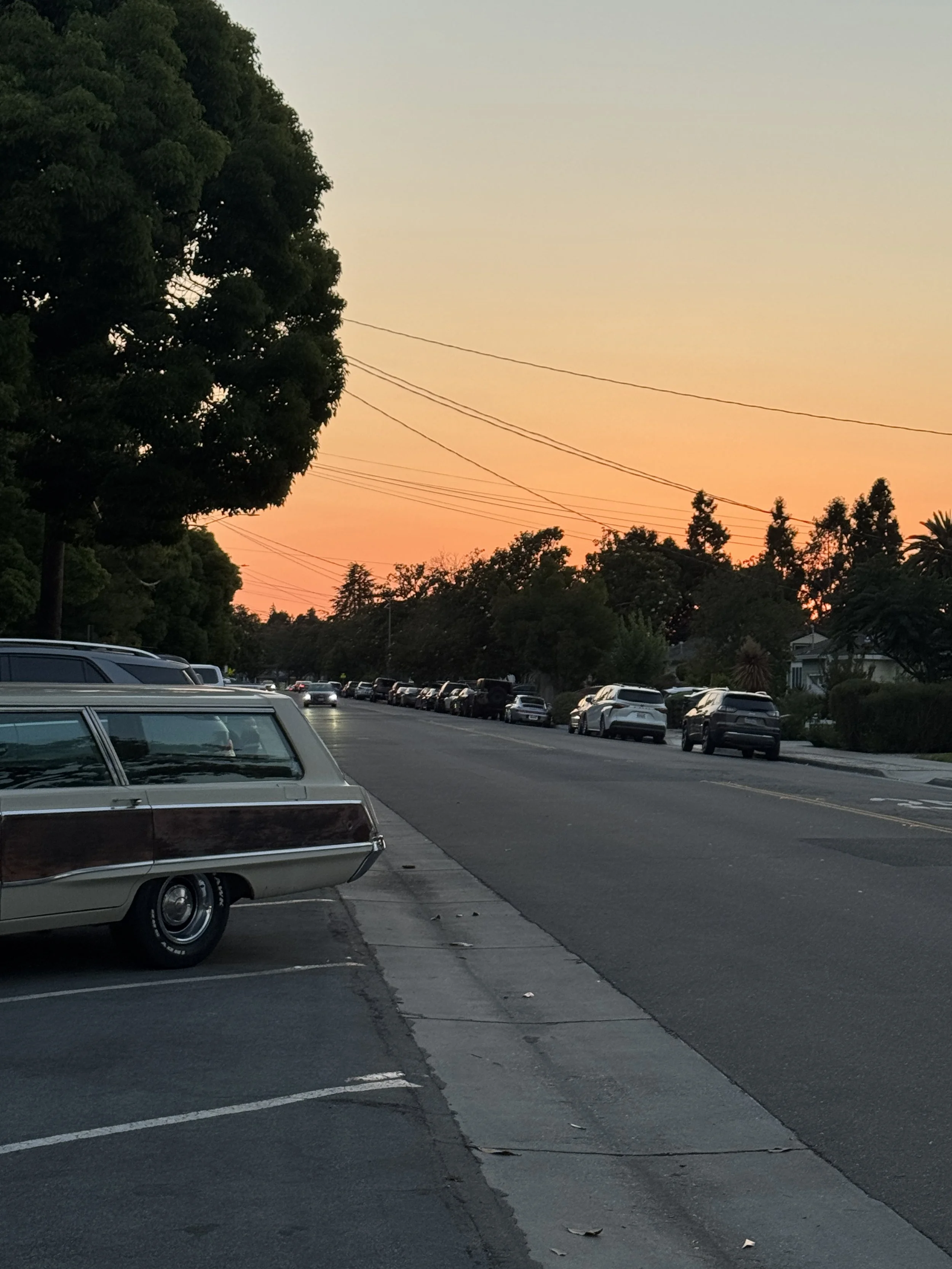 Sunnyvale - from a walk, i feel like the bay is somewhere we'll end up again in our life