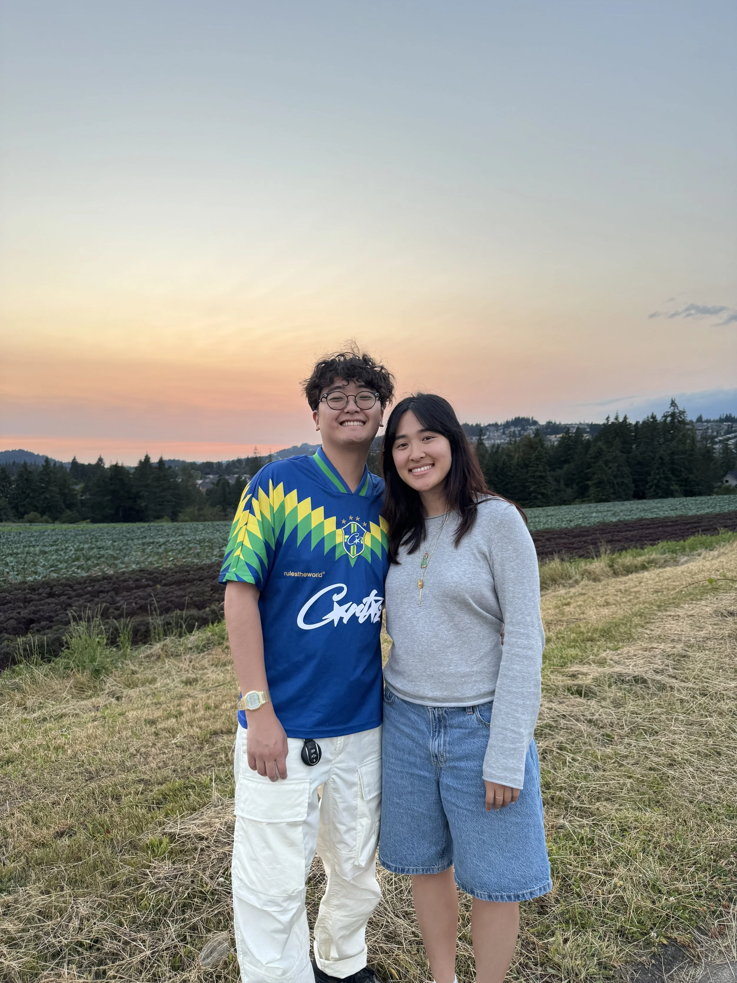 fannah and feiji in portland - we may have been  far from our physical peak, but I was so happy to have you spend time with my family, it felt sooo natural