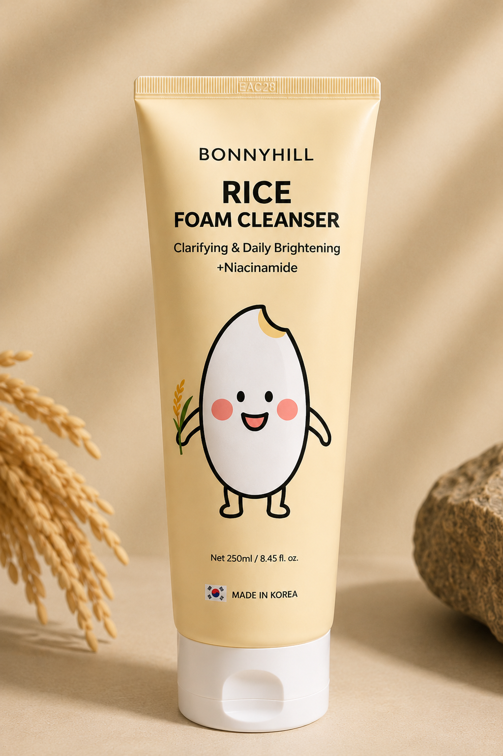 Bonny Hill Rice Foam Cleanser 250 ml/8.45 fl. oz