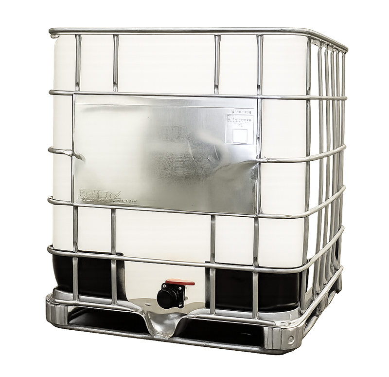 intermediate bulk container (IBC) with a metal cage - buydrumsandtotes.com