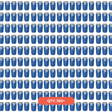 30 Gallon Drum - Virgin, Bulk: 350+