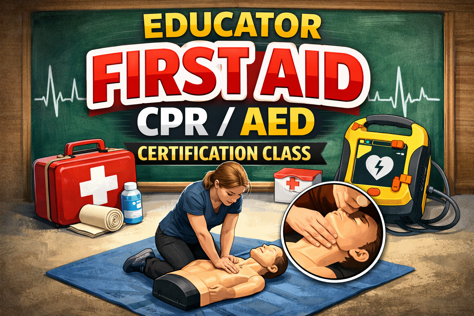 Educator K-12 CPR/AED & First Aid Training