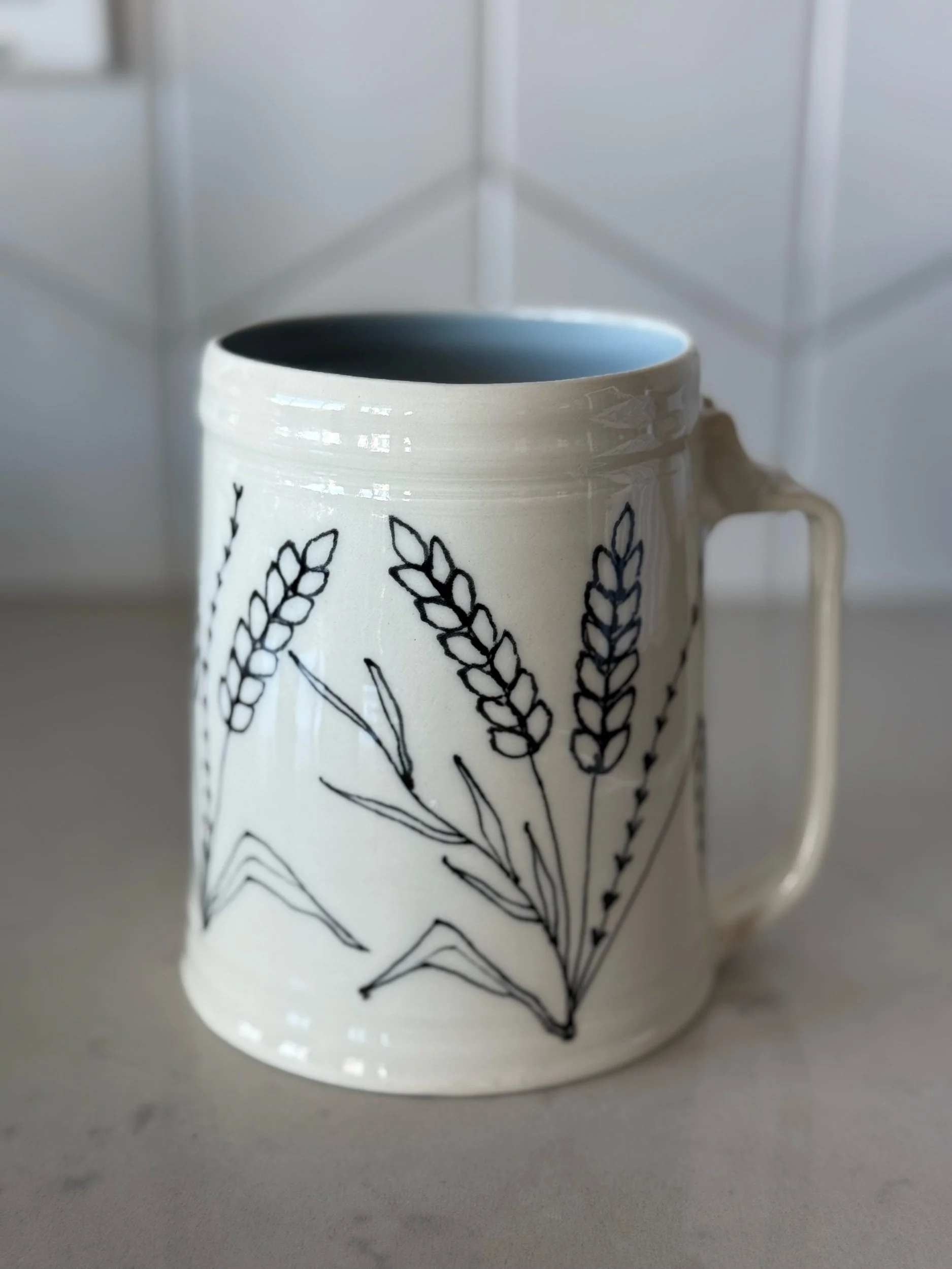 SECOND - Grey Beer Stein