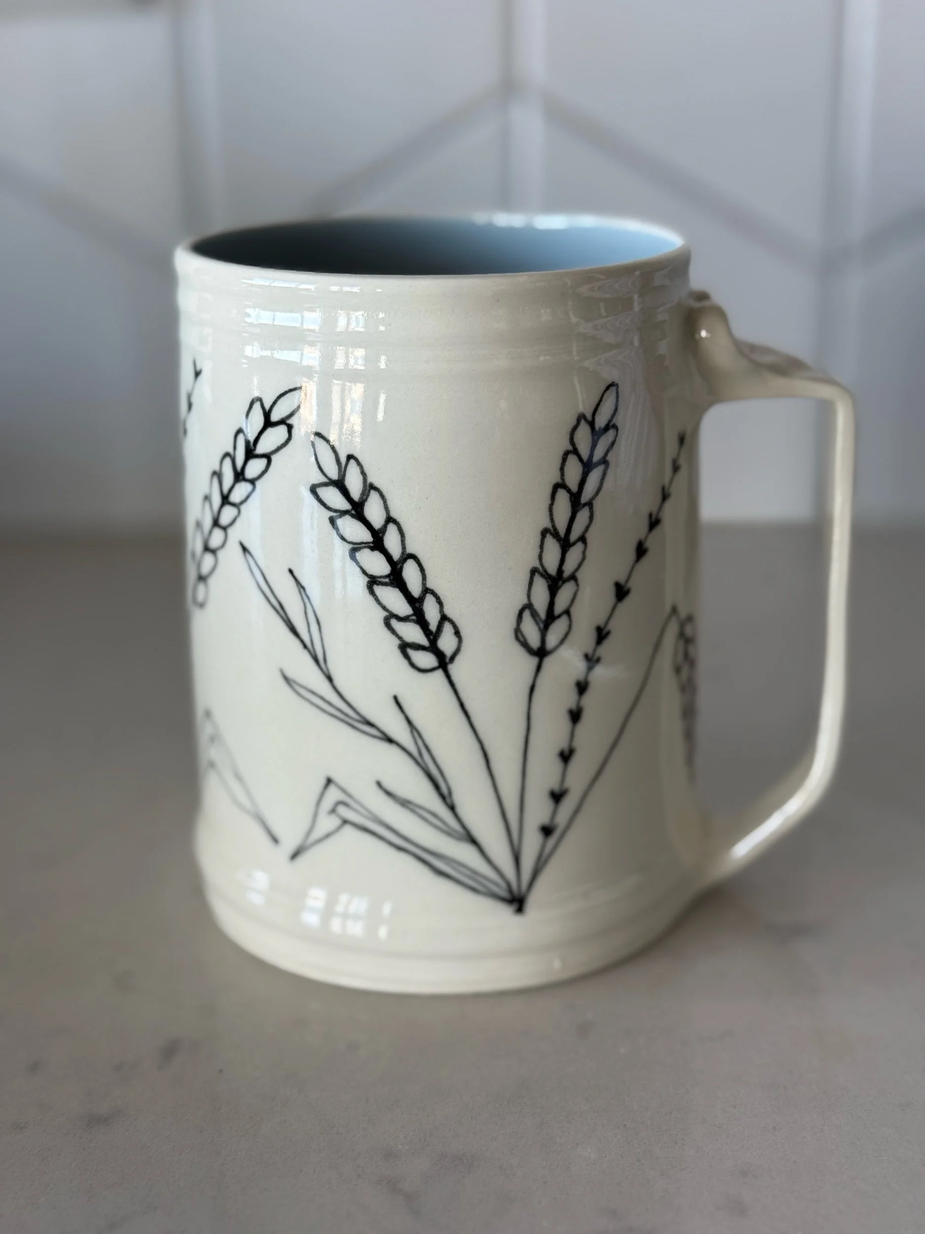 SECOND - Grey Beer Stein