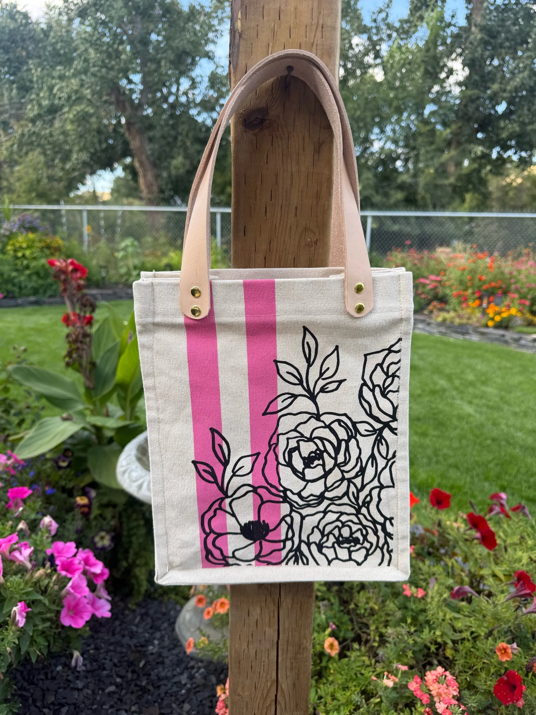 Small Tote Bag - Pink