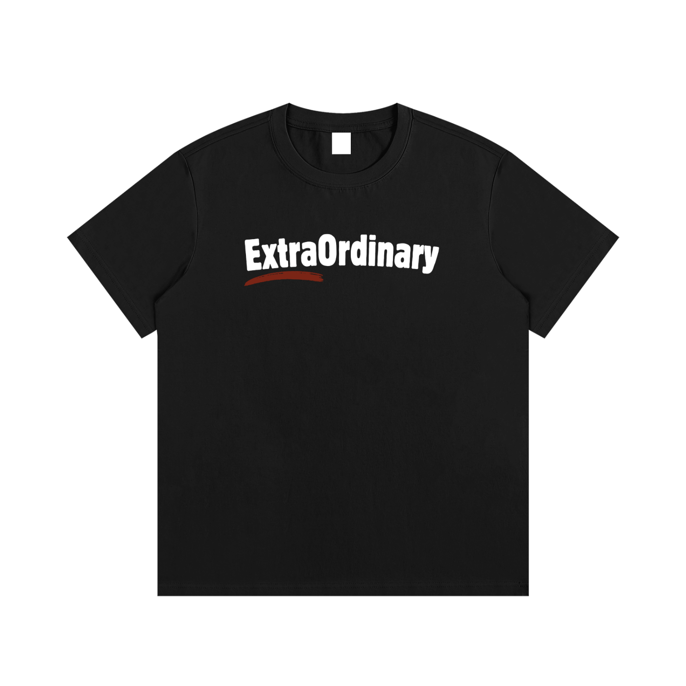 ExtraOrdinary Black Graphic T-Shirt