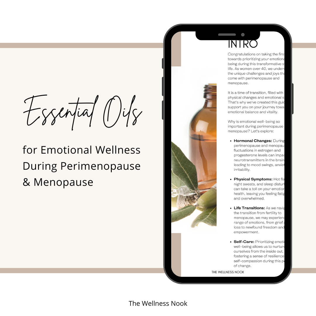 Essential Oils for Emotional Wellness During Perimenopause & Menopause