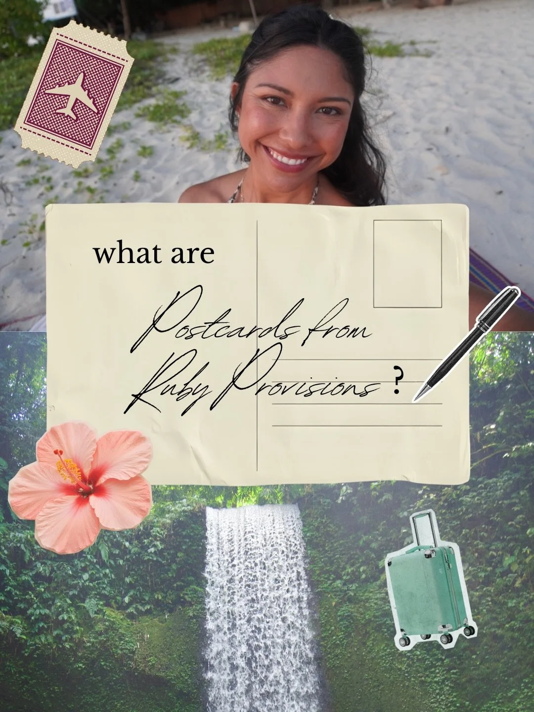 soooo what are Postcards from Ruby Provisions??? 

it&rsquo;s an email newsletter &mdash; bringing you my latest story, plus extra travel inspo, fun tips and more words from me that you won&rsquo;t get anywhere else ✍️

sign up on the website to get 