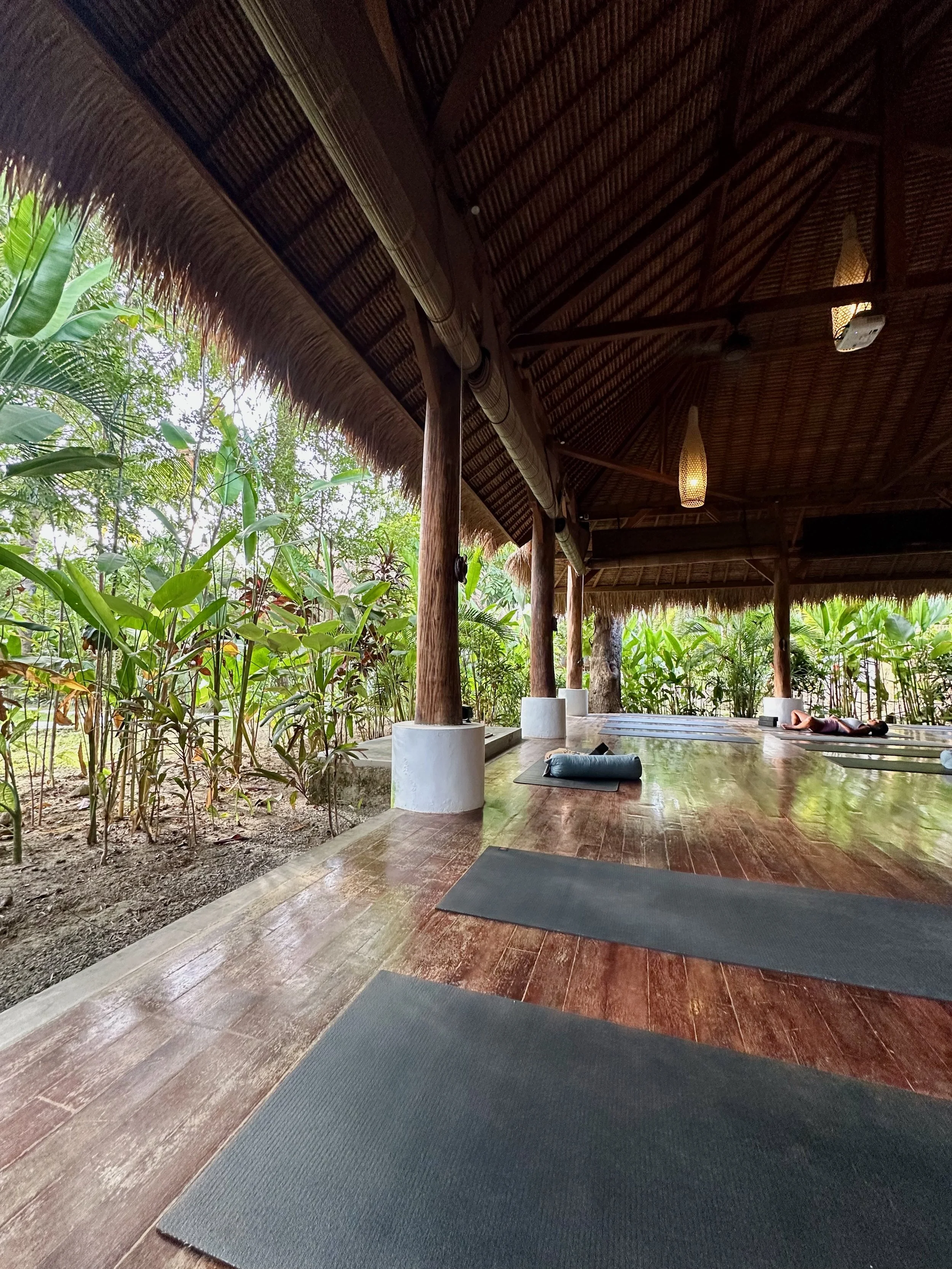 Yoga Shala at Mana Eco Retreat in Lombok