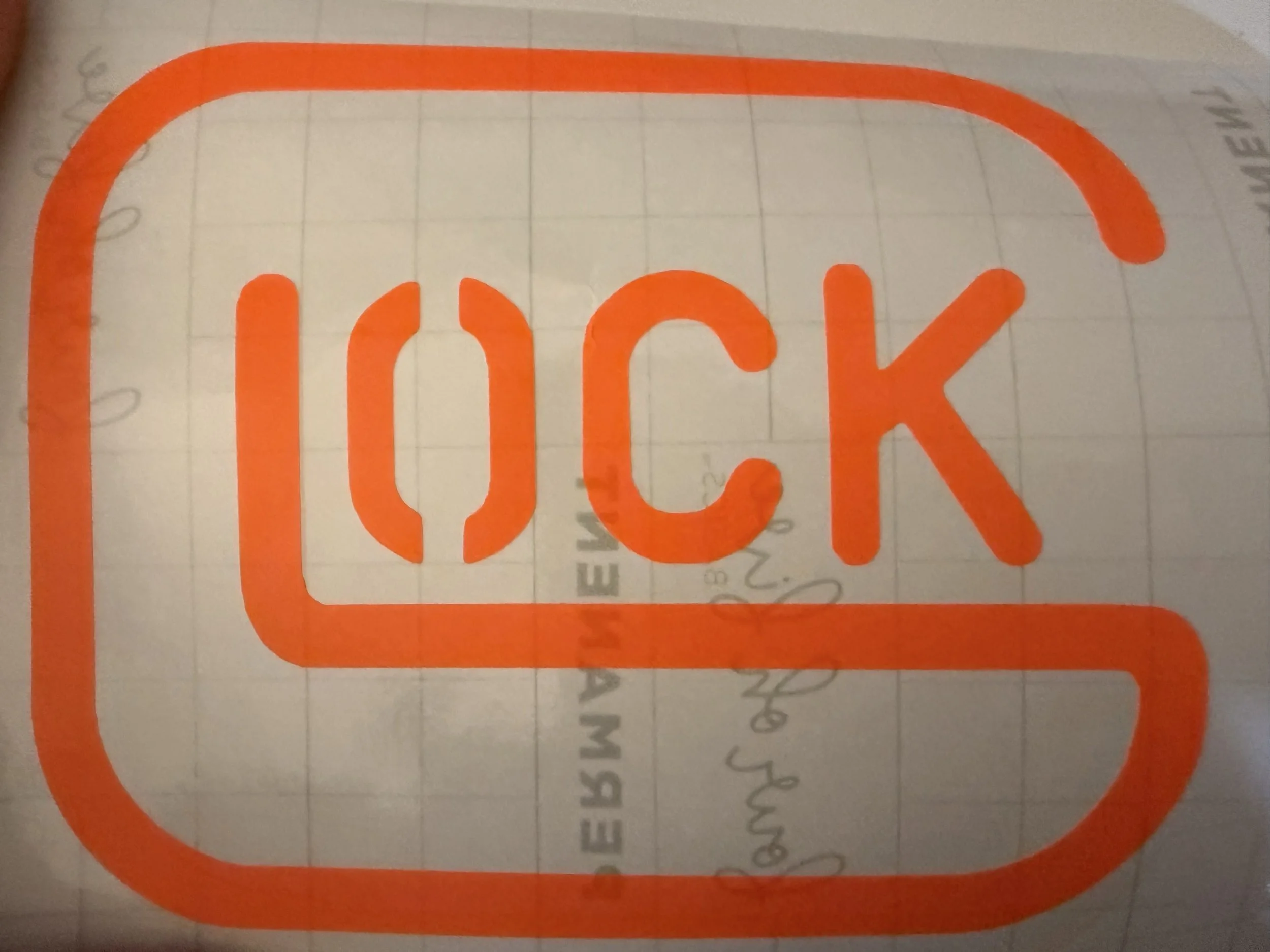Glock Decal VIP