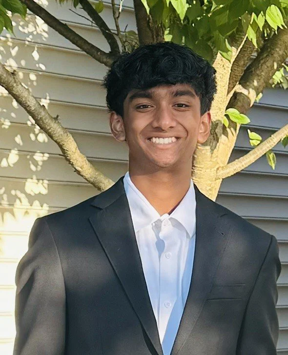 Portrait of Abhinav, the student founder of OpenExoForAll