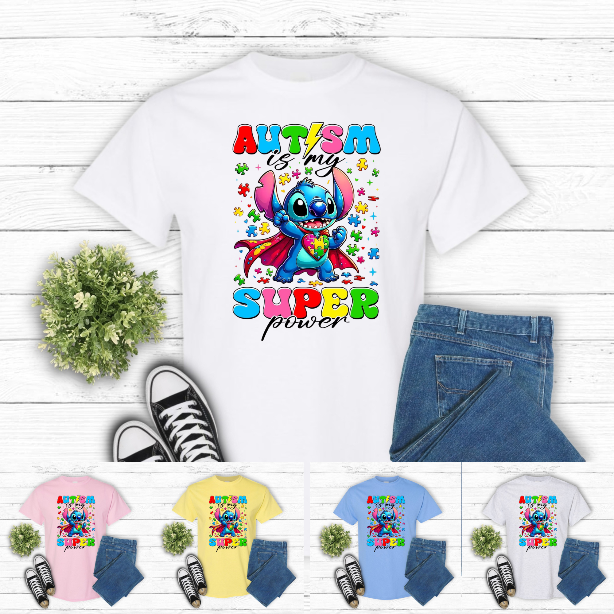 Autism Is My Superpower Tee 💙🦸‍♂️