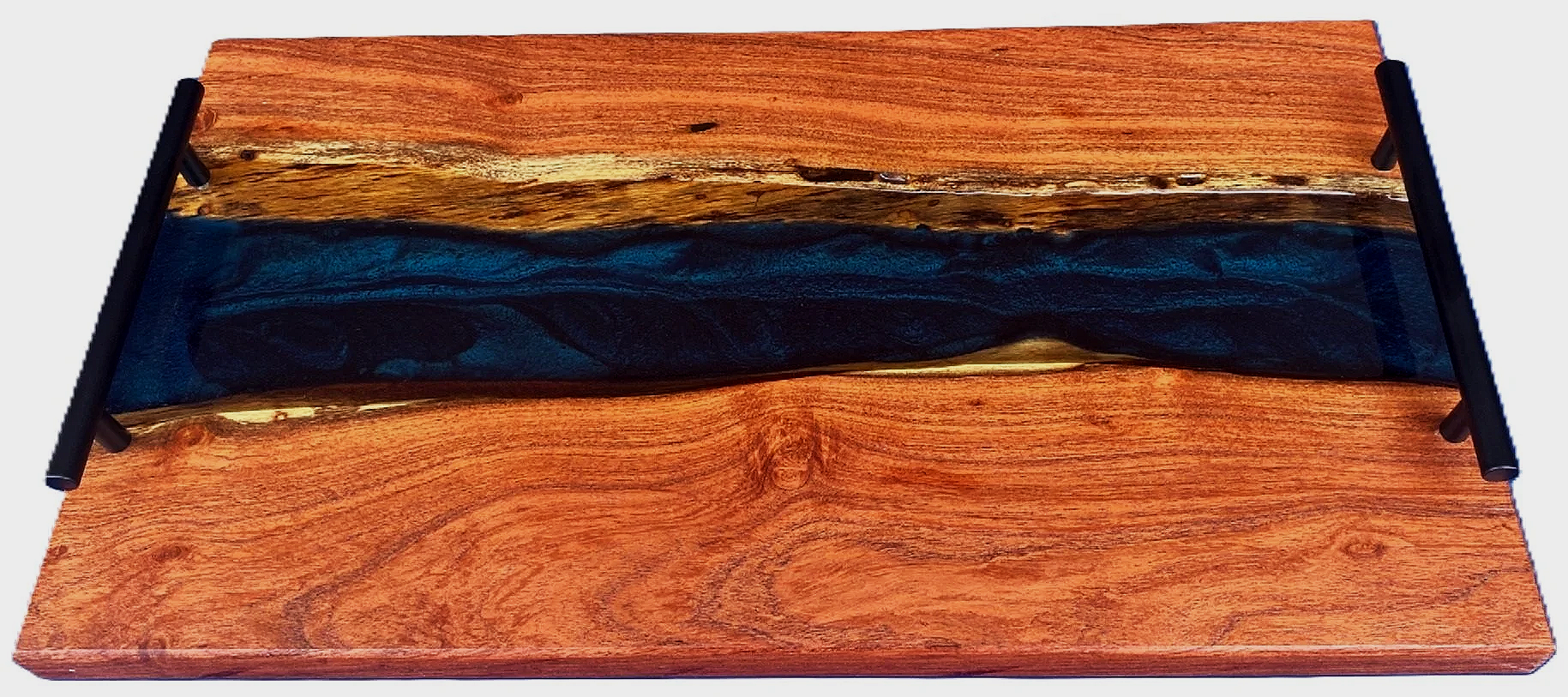 Mesquite / Deep Green Epoxy River Board