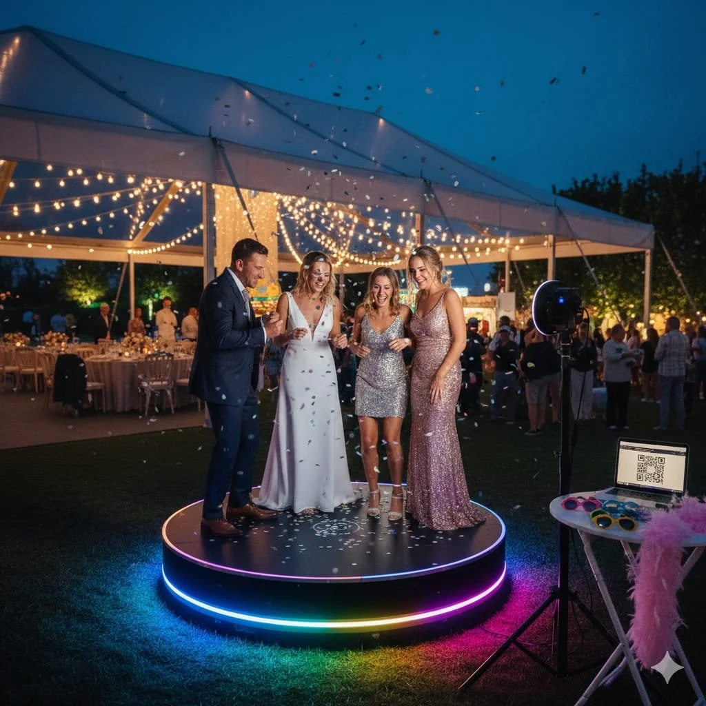 PAQUETE VIDEO BOOTH 360°