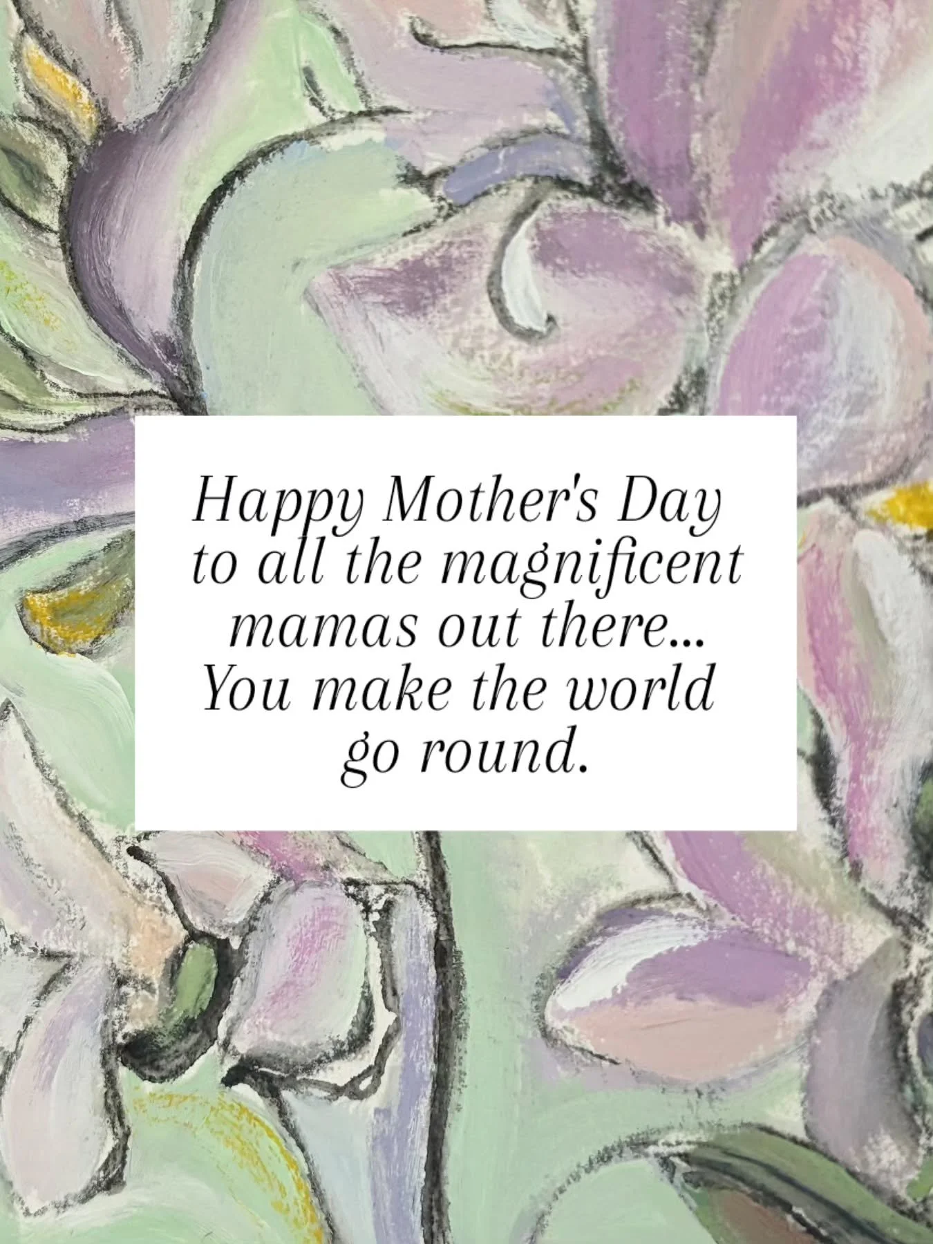 Thank you, Mother's, for being all that you are...💐